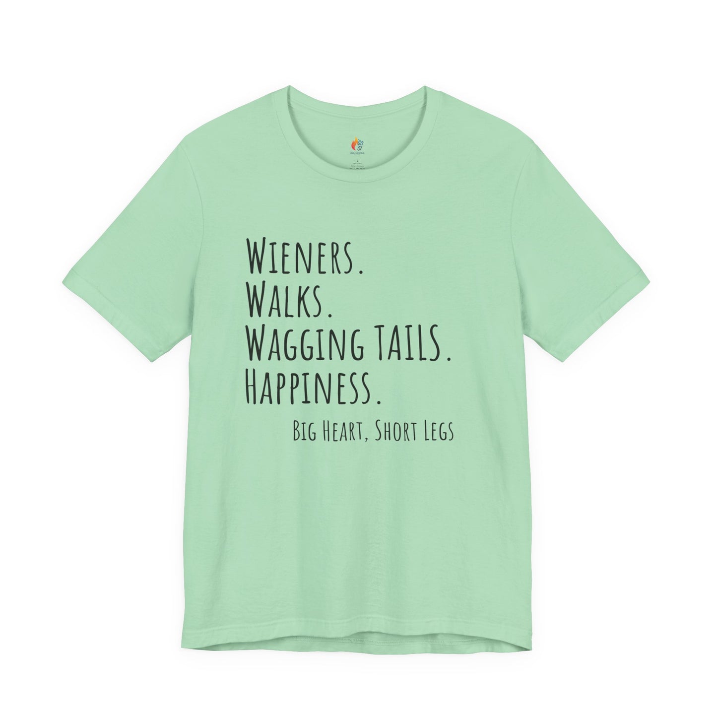 Wieners, Wagging Tails, Pet Dog T-Shirt, Funny Dog Lover Shirt, Pet Owner Quote Tee