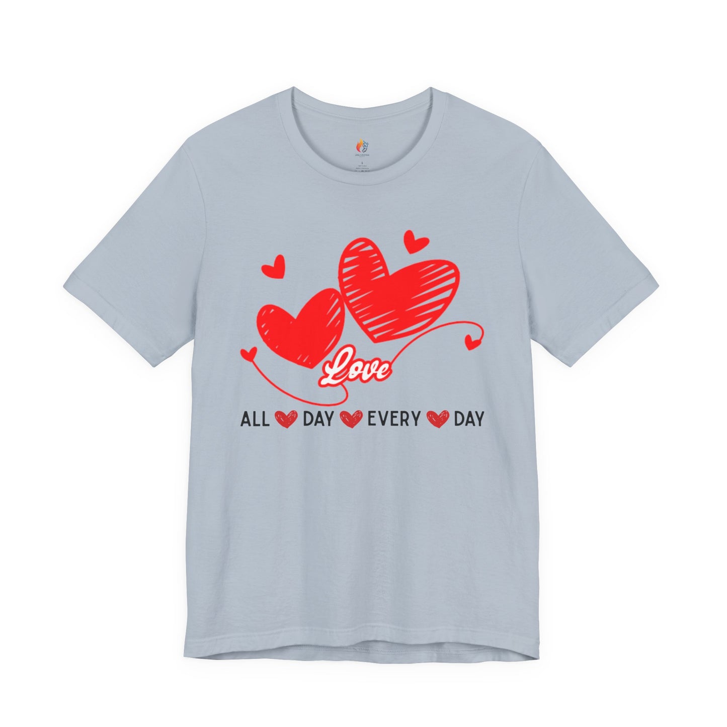 Love T-Shirt, Valentine’s Day T-shirt, Cute Valentine Shirt, Love Graphic Tee, Unisex Valentine Outfit, Gift for Him or Her, Romantic Holiday Tee