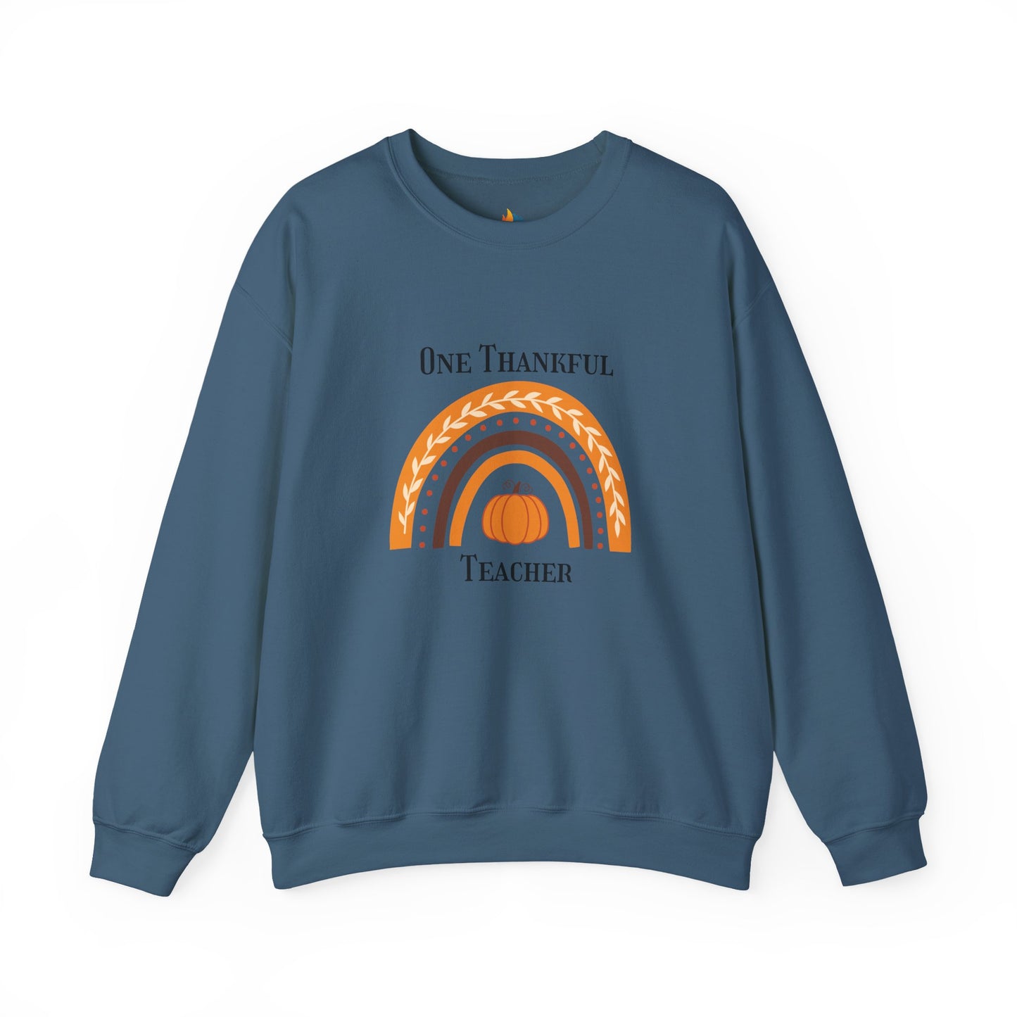 Thankful Teacher, Thanksgiving Sweatshirt, Unisex Crewneck, Fall Season Outfit, Cozy Fall Gift