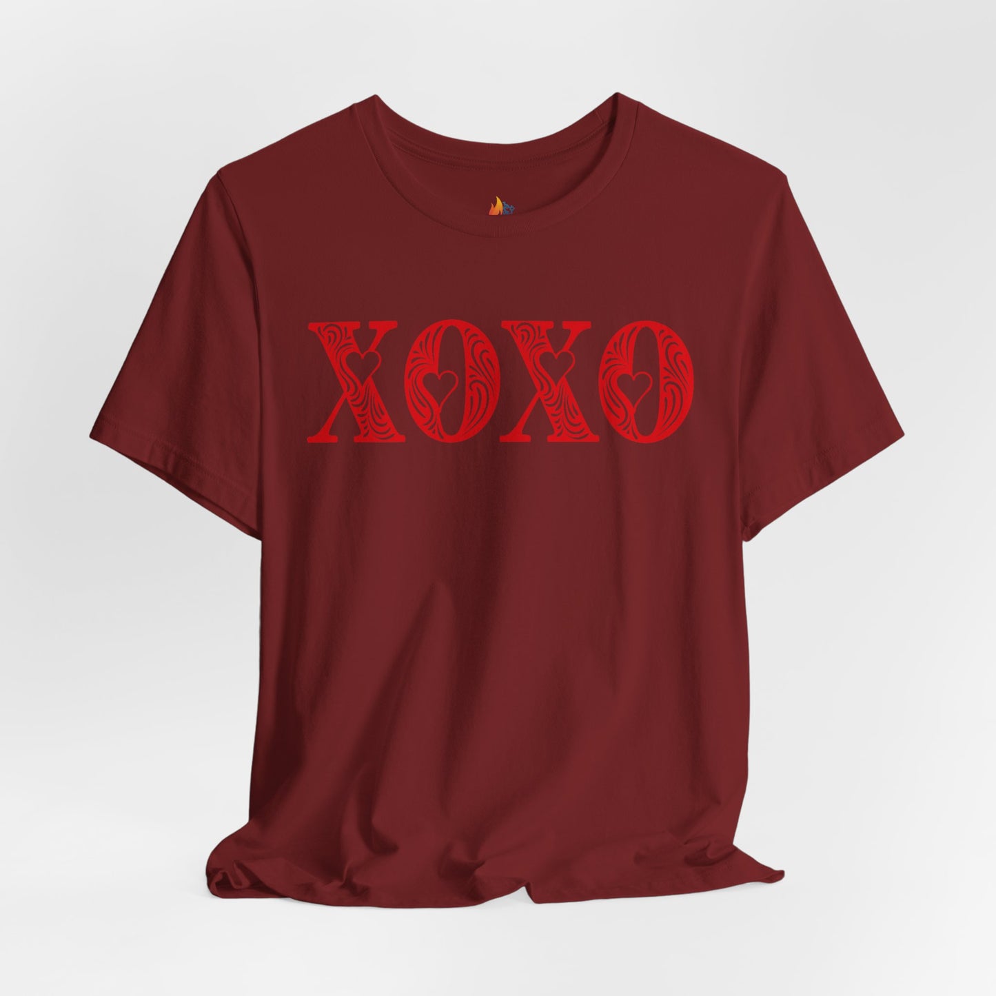 XOXO T-Shirt, Valentine’s Day T-shirt, Cute Valentine Shirt, Love Graphic Tee, Unisex Valentine Outfit, Gift for Him or Her, Romantic Holiday Tee