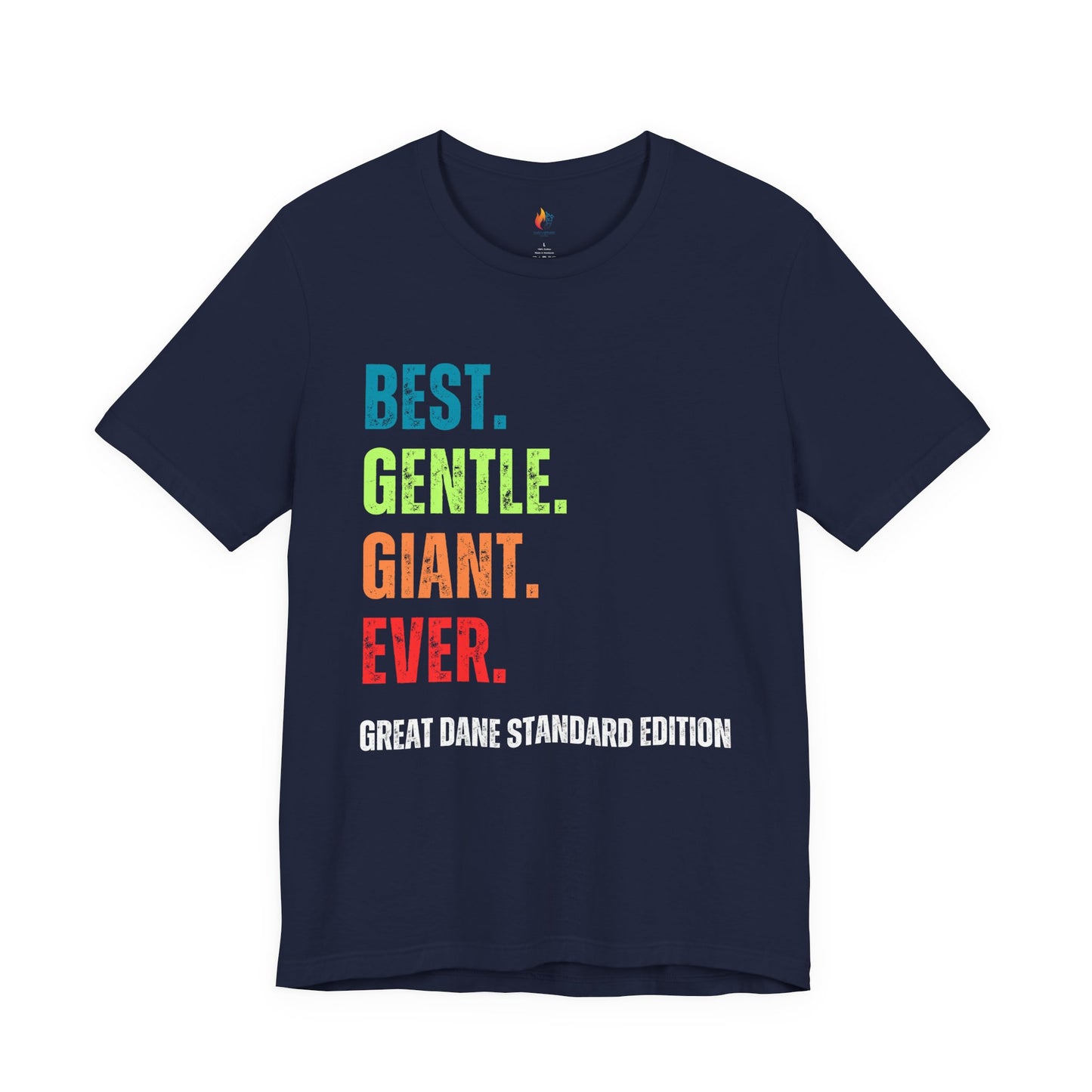 Great Dane Dog Lover T-Shirt - "Best Gentle Giant Ever" Graphic Tee