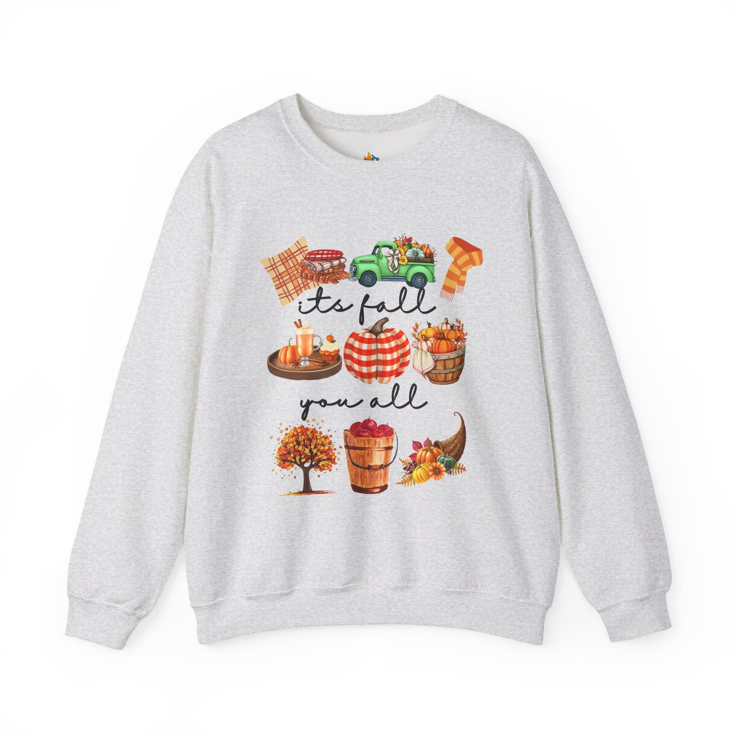 Its Fall Y'all Sweatshirt, Unisex Crewneck, Funny Fall Apparel, Cozy Fall Gift