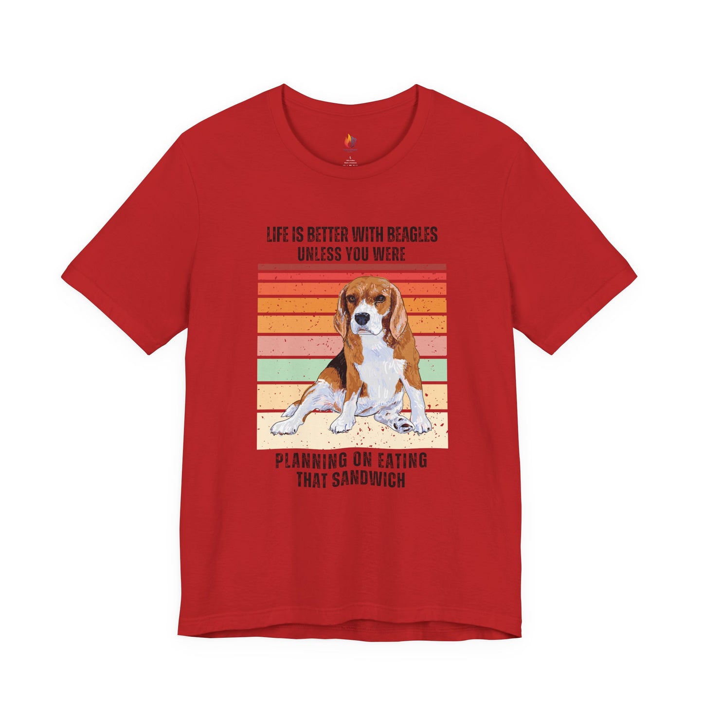 Beagles - Life is better with, Dog Lover T-Shirt - Funny Graphic Tee