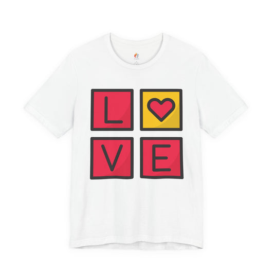 Love T-Shirt, Valentine’s Day T-shirt, Cute Valentine Shirt, Love Graphic Tee, Unisex Valentine Outfit, Gift for Him or Her, Romantic Holiday Tee