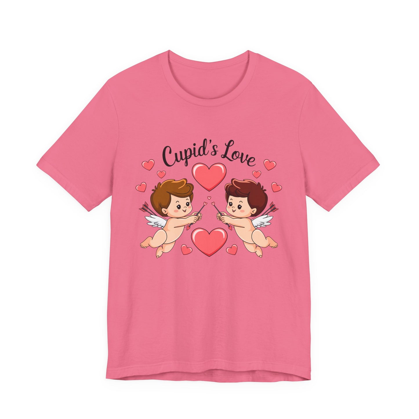 Cupid's Love T-Shirt, Valentine’s Day T-shirt, Cute Valentine Shirt, Love Graphic Tee, Unisex Valentine Outfit, Gift for Him or Her, Romantic Holiday Tee