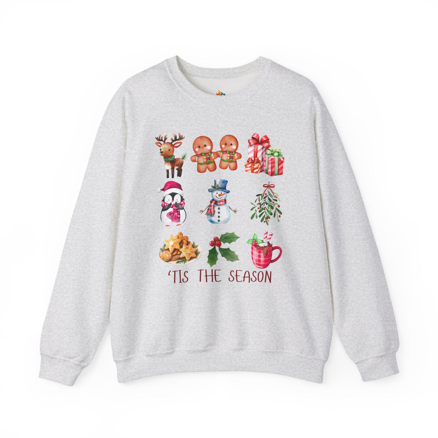 Tis the season, Christmas Sweatshirt, Unisex Crewneck, Holiday Season Outfit, Winter Sweatshirt