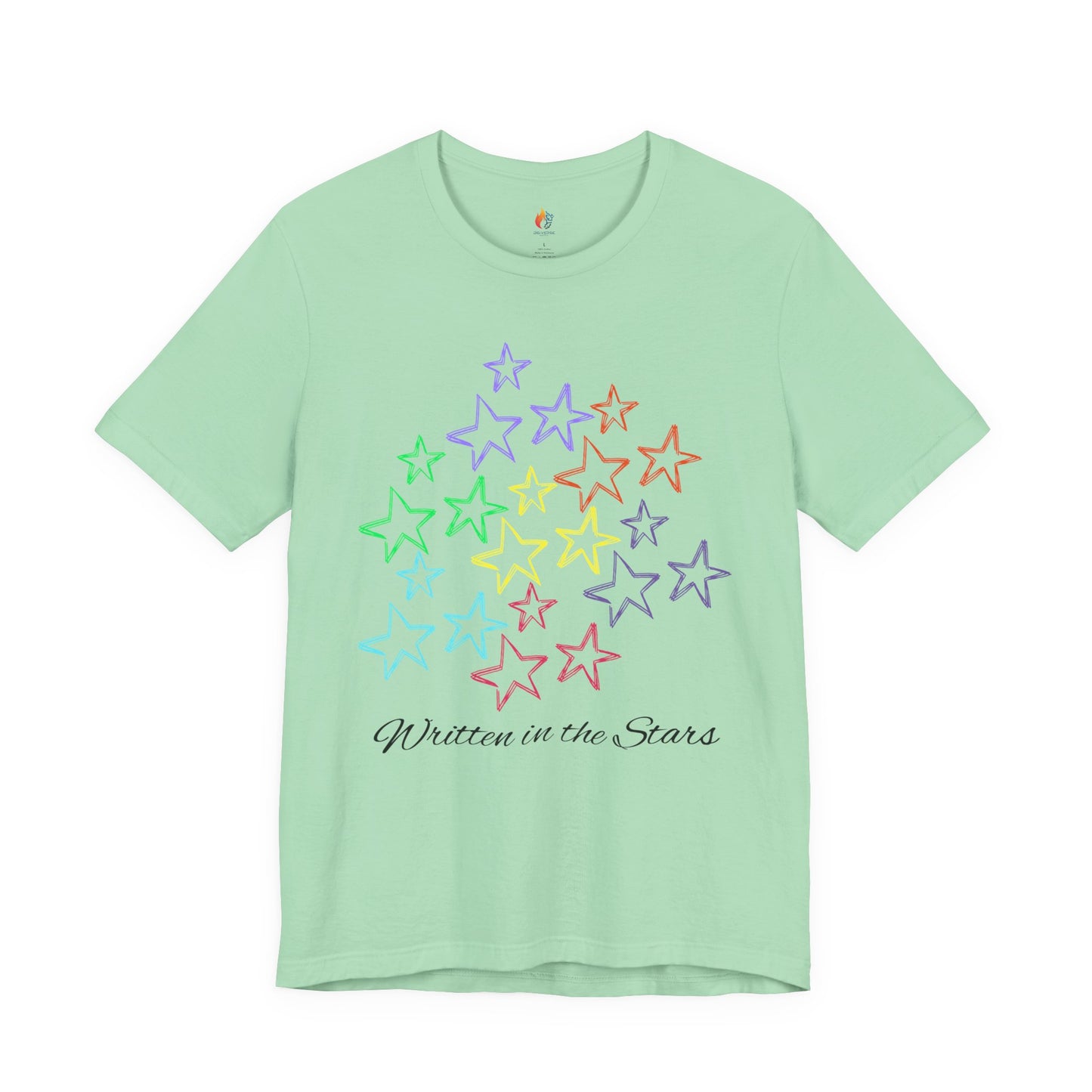 Written in the stars T-Shirt, Valentine’s Day T-shirt, Cute Valentine Shirt, Love Graphic Tee, Unisex Valentine Outfit, Gift for Him or Her, Romantic Holiday Tee