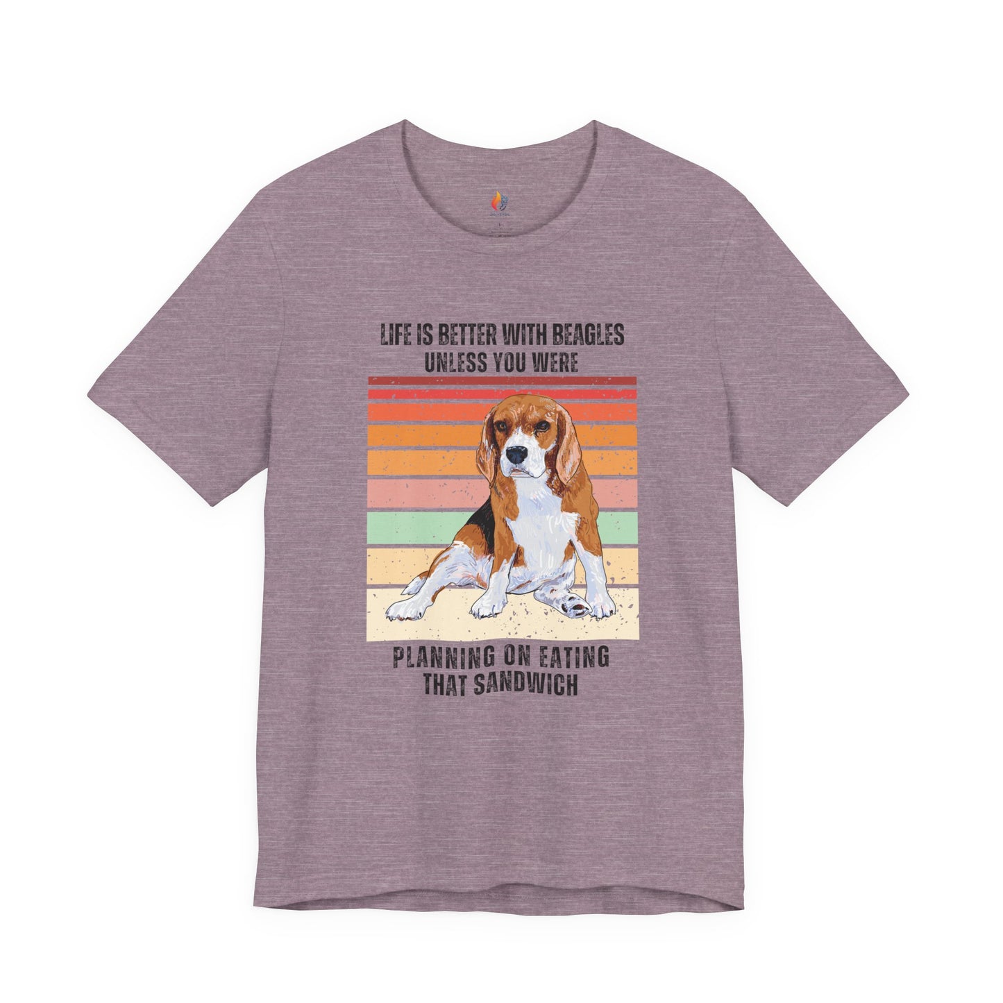 Beagles - Life is better with, Dog Lover T-Shirt - Funny Graphic Tee