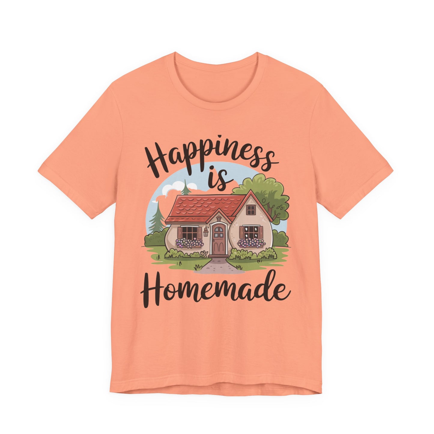 Happiness is homemade T-Shirt - Unisex Short Sleeve T-shirt