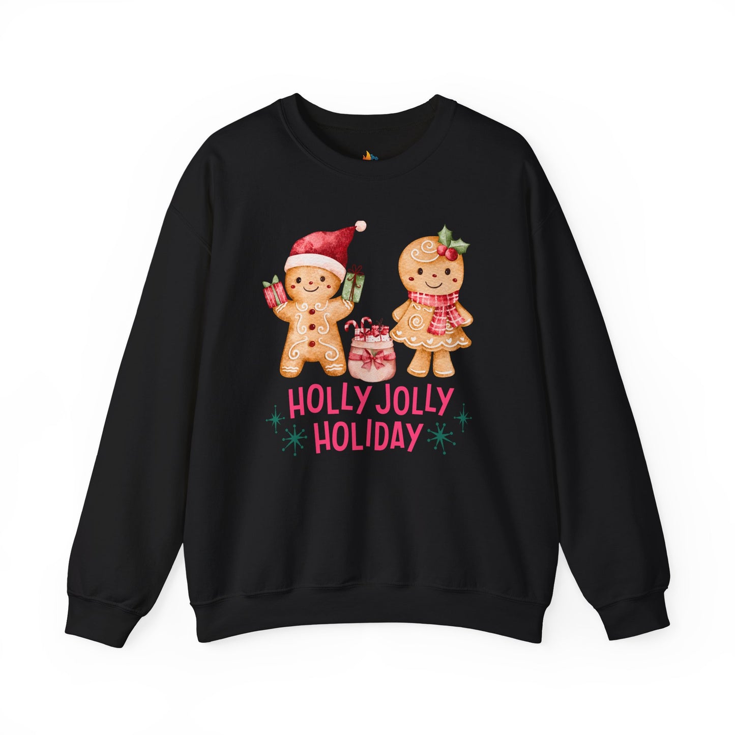 Holly Jolly Holiday, Christmas Sweatshirt, Unisex Crewneck, Holiday Season Outfit, Winter Sweatshirt
