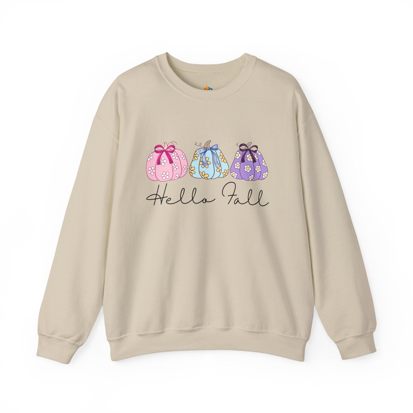 Hello Fall Sweatshirt, Unisex Crewneck, Fall Season Outfit, Cozy Fall Gift