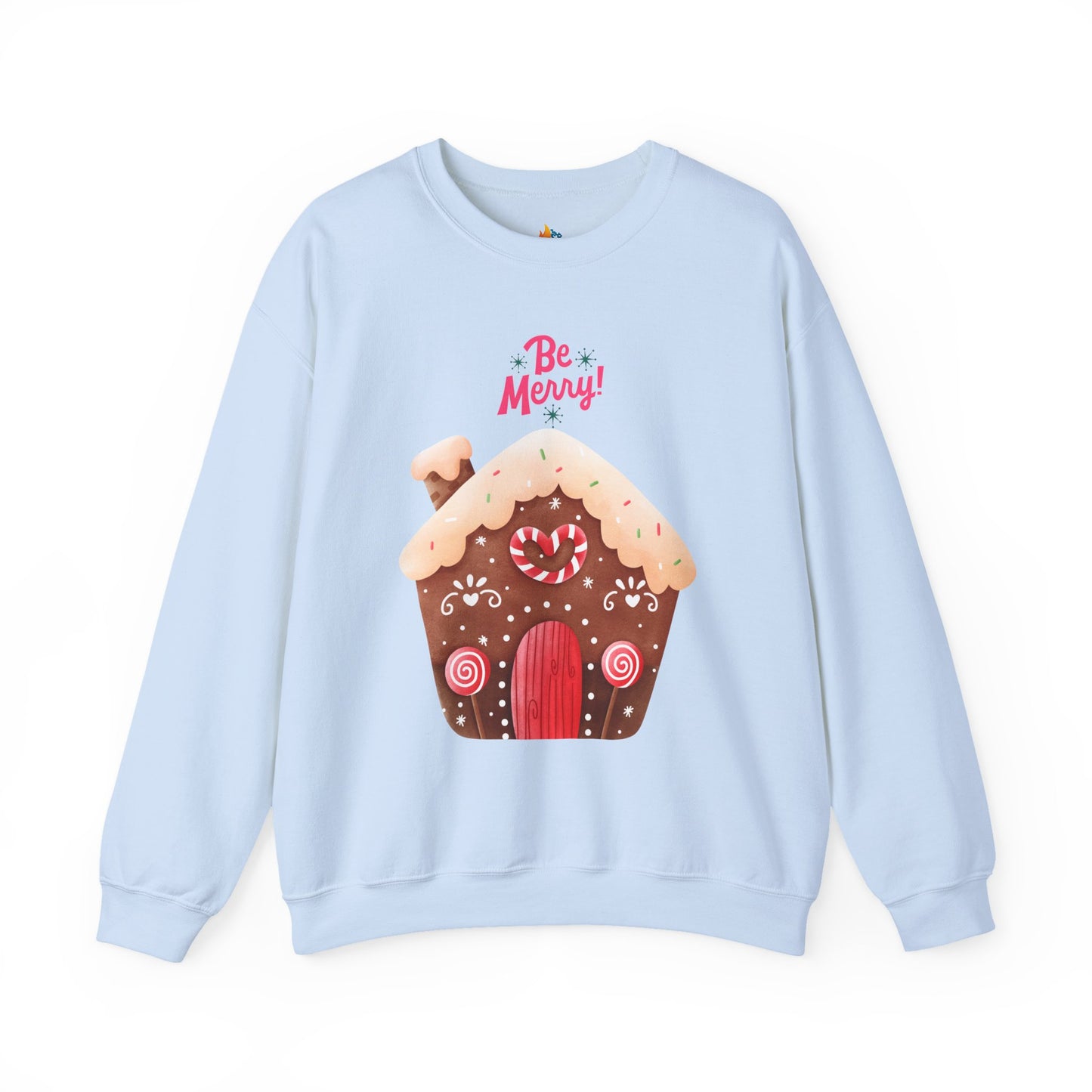 Be Merry Christmas Sweatshirt, Unisex Crewneck, Holiday Season Outfit, Winter Sweatshirt