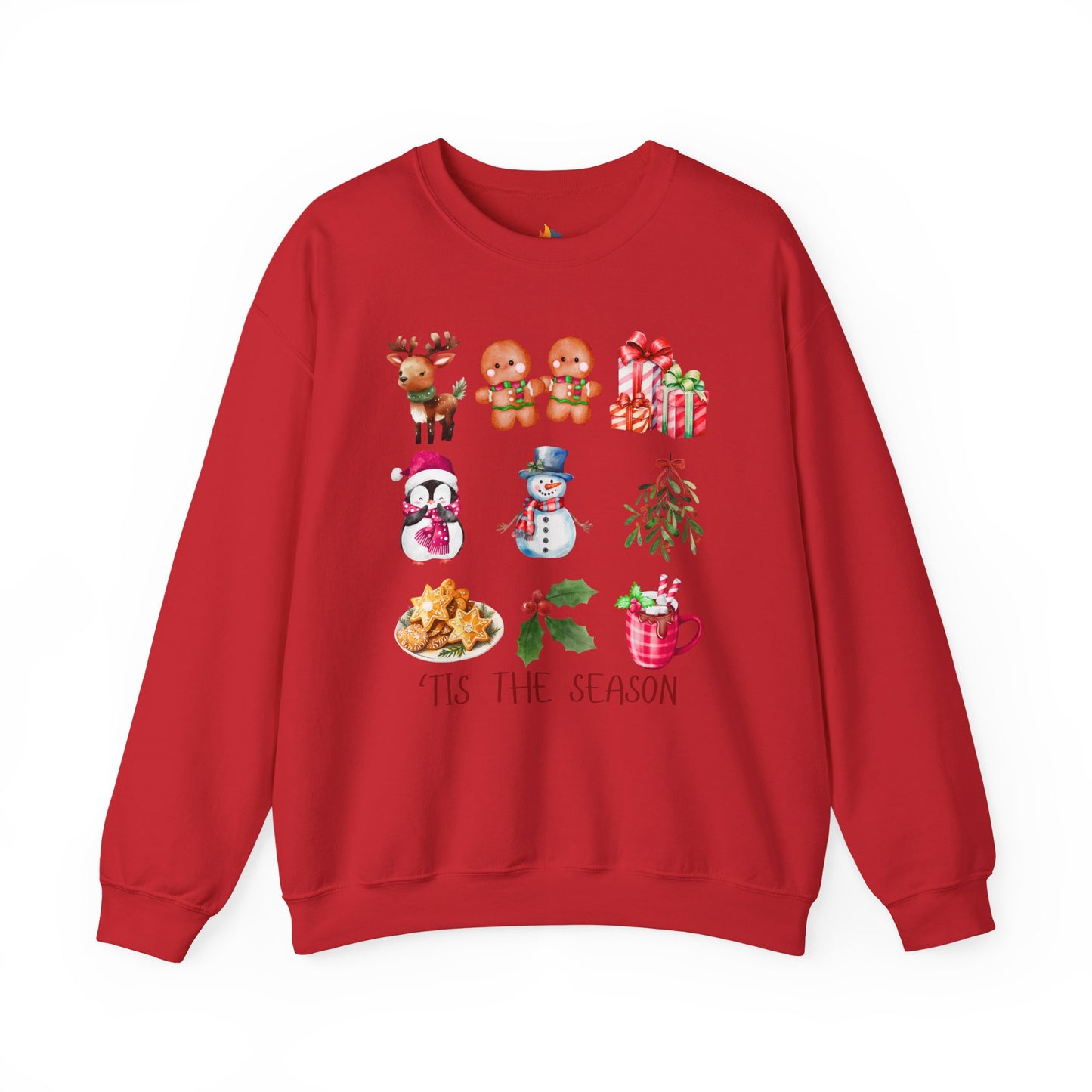 Tis the season, Christmas Sweatshirt, Unisex Crewneck, Holiday Season Outfit, Winter Sweatshirt