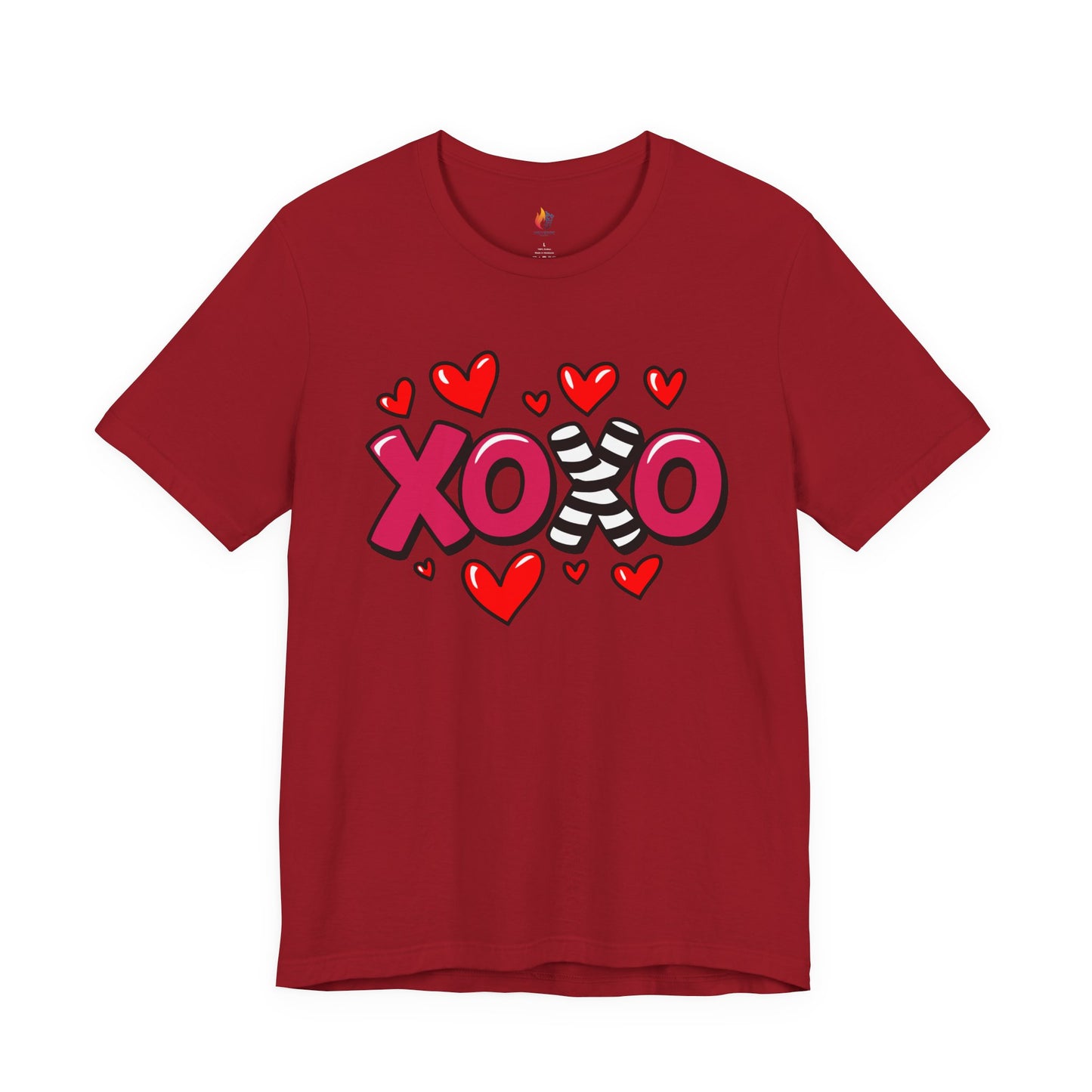 XOXO T-Shirt, Valentine’s Day T-shirt, Cute Valentine Shirt, Love Graphic Tee, Unisex Valentine Outfit, Gift for Him or Her, Romantic Holiday Tee