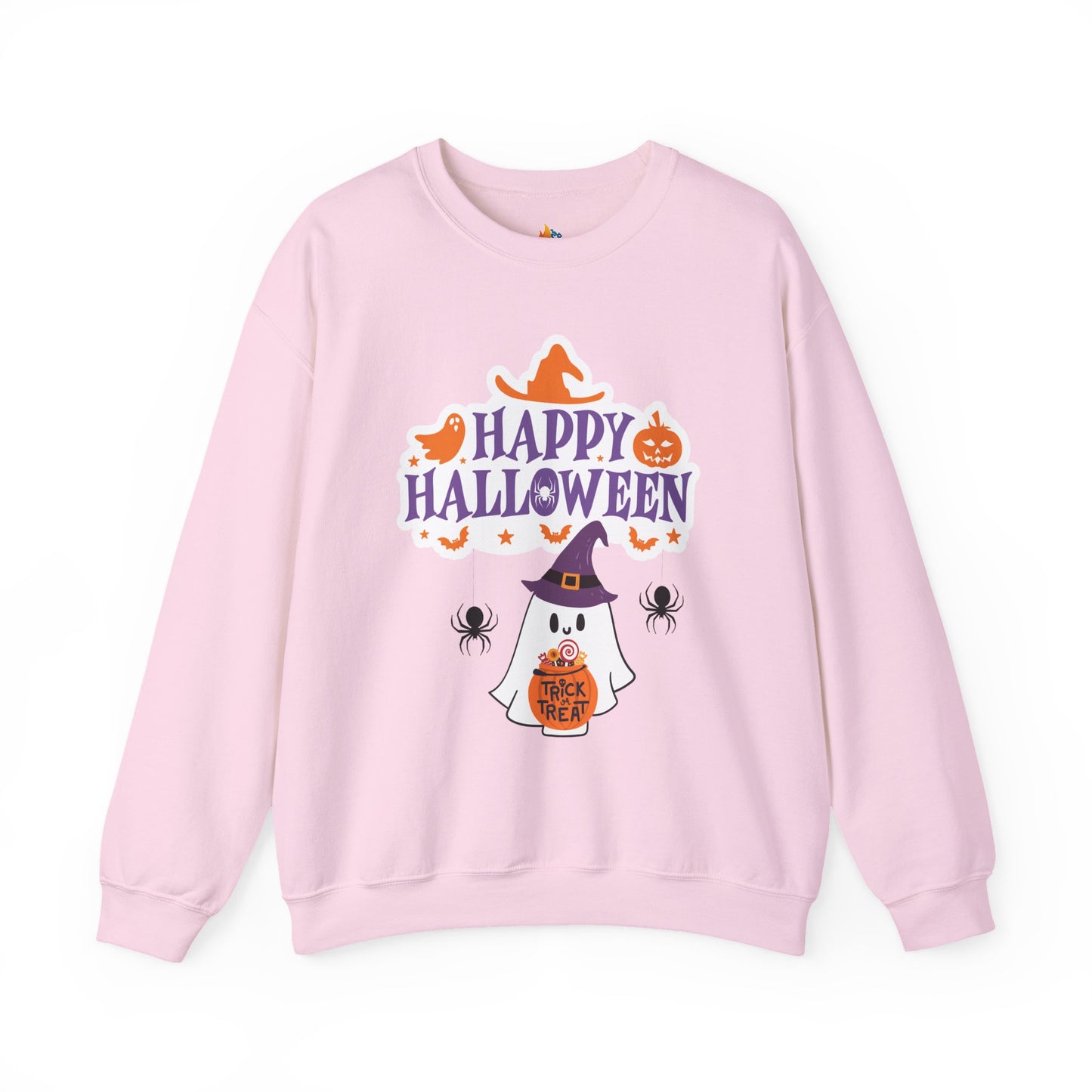 Happy Halloween Sweatshirt, Unisex Crewneck, Funny Halloween Apparel, Spooky Season Outfit, Cozy Fall Gift, Spooky Cute, Retro Halloween Gift