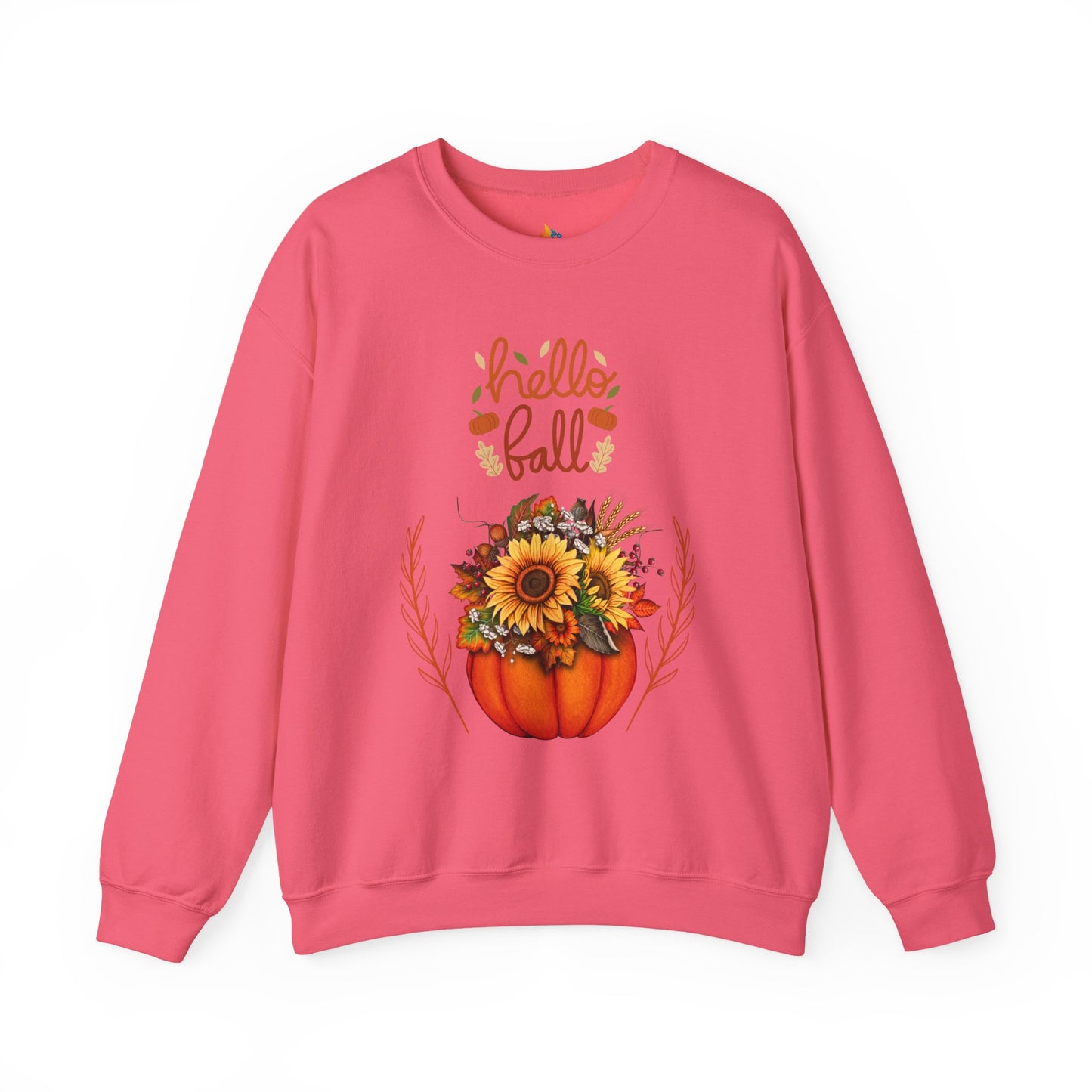 Hello Fall Sweatshirt, Unisex Crewneck, Fall Season Outfit, Cozy Fall Gift