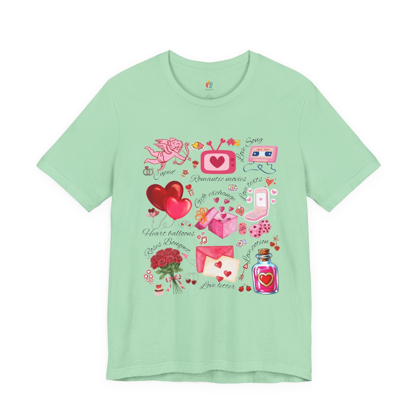 Valentine’s Day T-shirt, Cute Valentine Shirt, Love Graphic Tee, Unisex Valentine Outfit, Gift for Him or Her, Romantic Holiday Tee