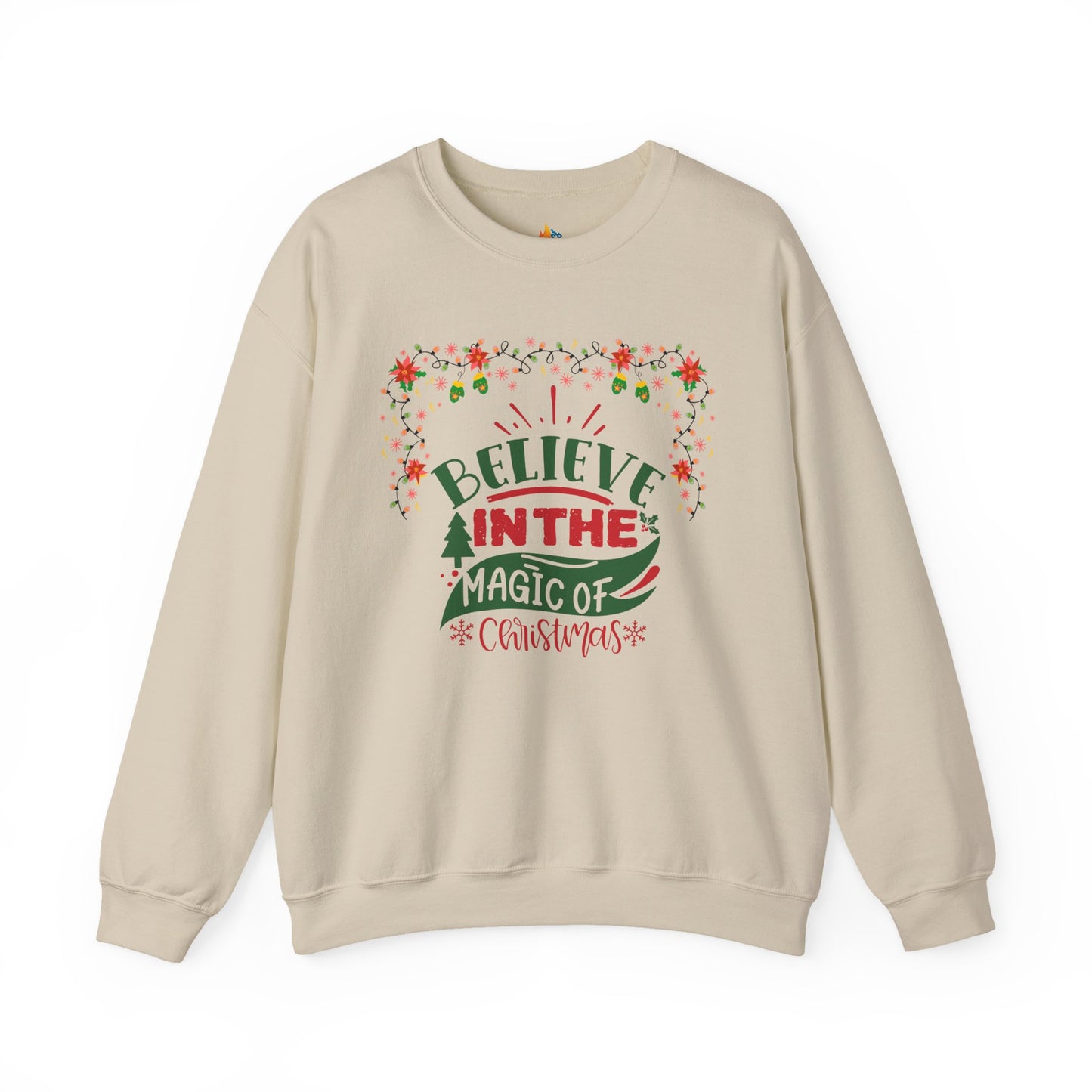 Believe in the Magic of Christmas, Christmas Sweatshirt, Unisex Crewneck, Holiday Season Outfit, Winter Sweatshirt