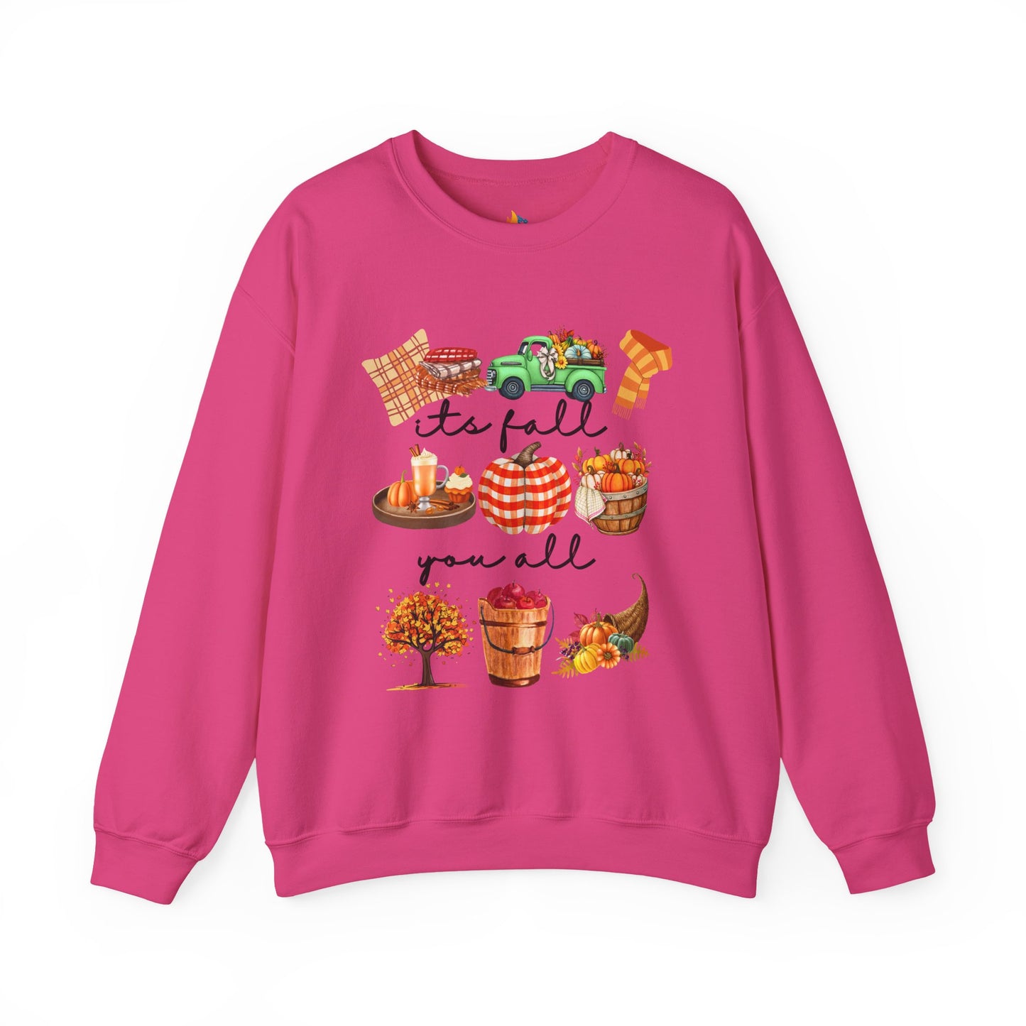 Its Fall Y'all Sweatshirt, Unisex Crewneck, Funny Fall Apparel, Cozy Fall Gift