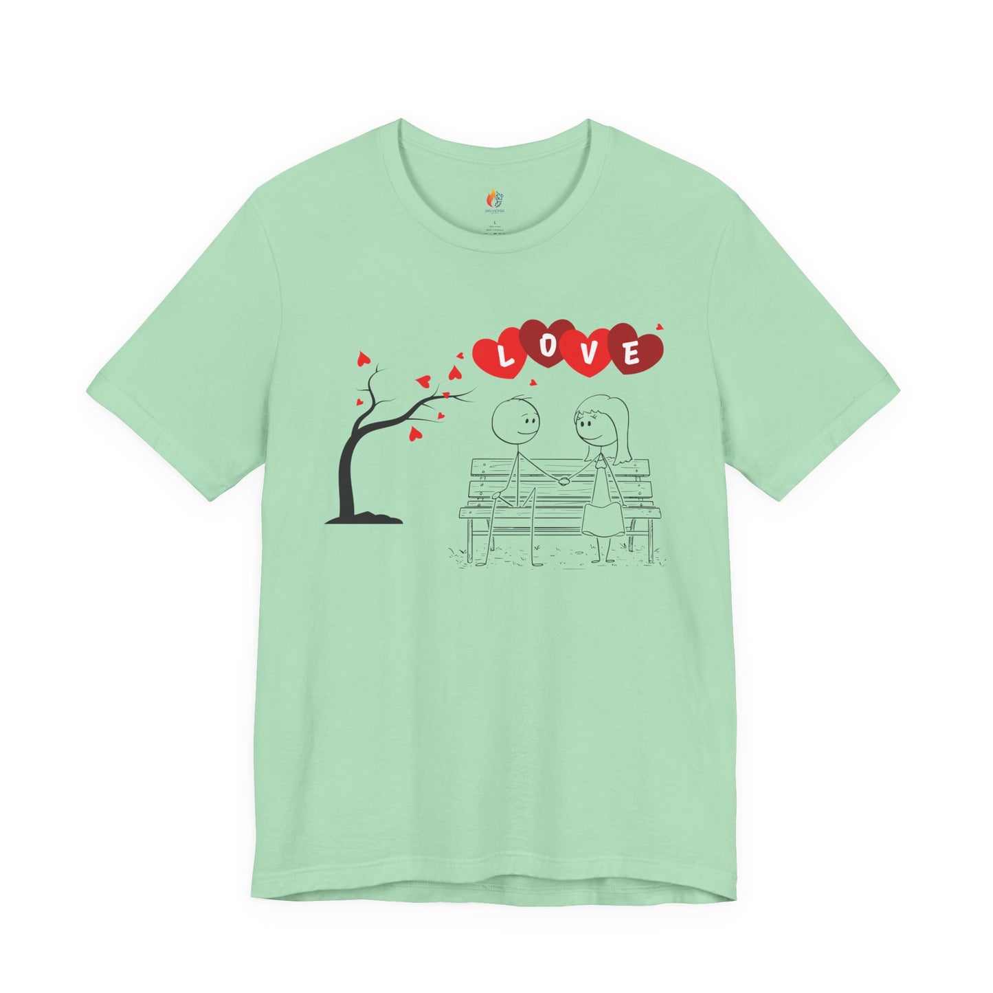 Couple Valentine’s Day T-shirt, Cute Valentine Shirt, Love Graphic Tee, Unisex Valentine Outfit, Gift for Him or Her, Romantic Holiday Tee