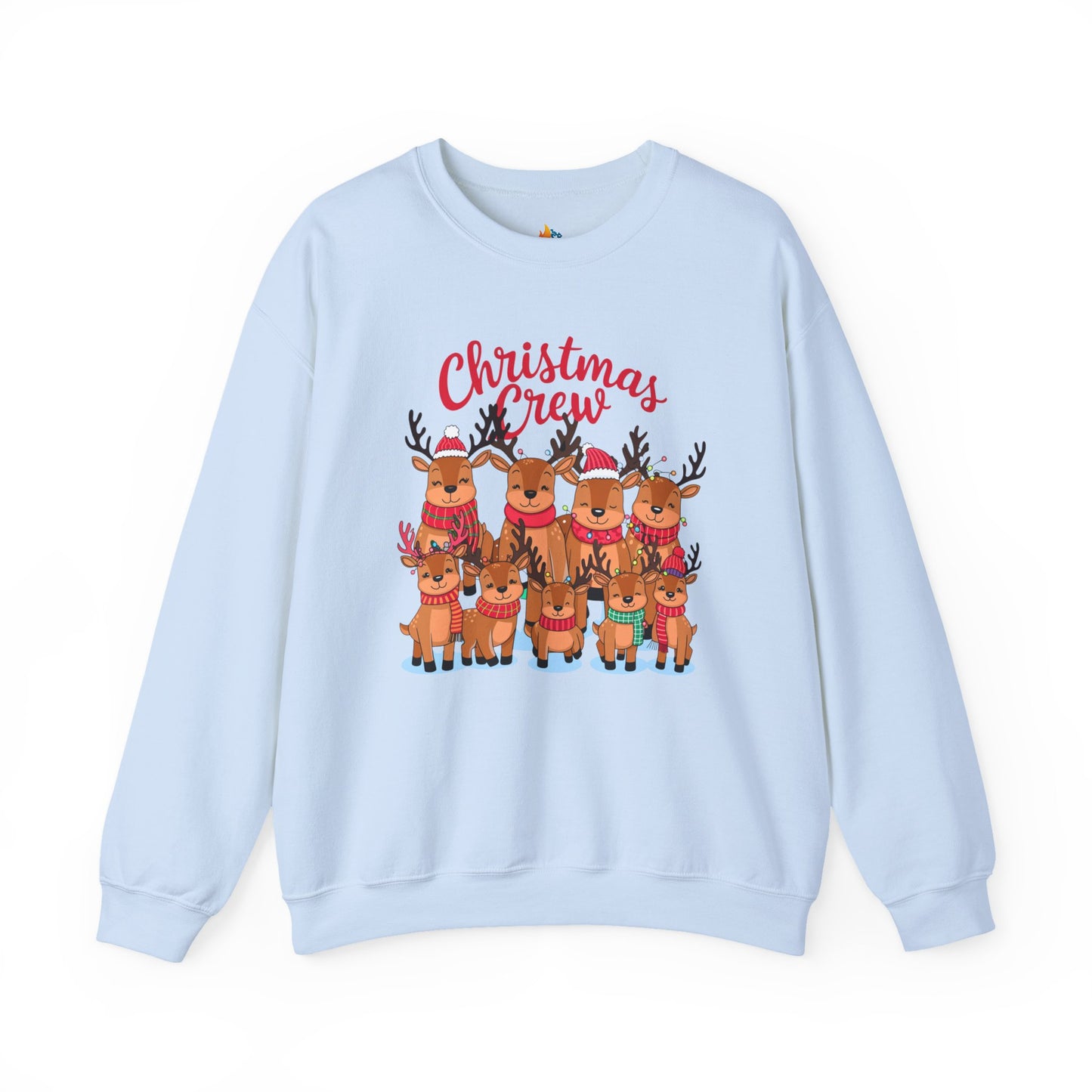 Christmas Crew Sweatshirt, Unisex Crewneck, Holiday Season Outfit, Winter Sweatshirt