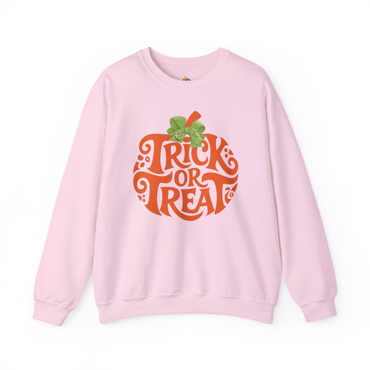 Trick or Treat Halloween Sweatshirt, Unisex Crewneck, Funny Halloween Apparel, Spooky Season Outfit, Cozy Fall Gift, Spooky Cute, Retro Halloween Gift