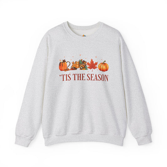 Fall Season Sweatshirt, Unisex Crewneck, Funny Fall Apparel, Cozy Fall Gift