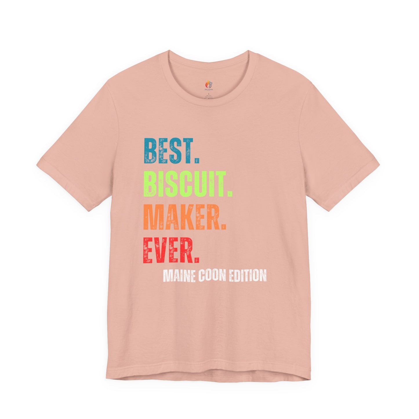 Maine Coon Cat Lover T-Shirt - "Best Biscuit Maker Ever" Graphic Tee