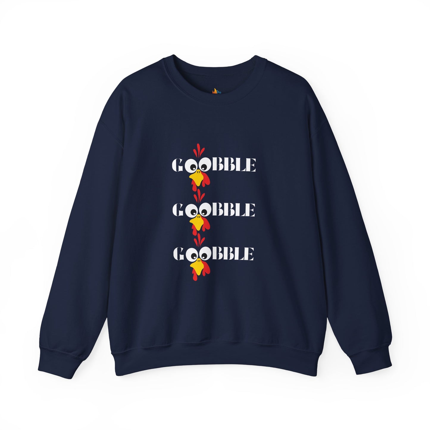 Gobble Gobble, Happy Thanksgiving Sweatshirt, Unisex Crewneck, Fall Season Outfit, Cozy Fall Gift