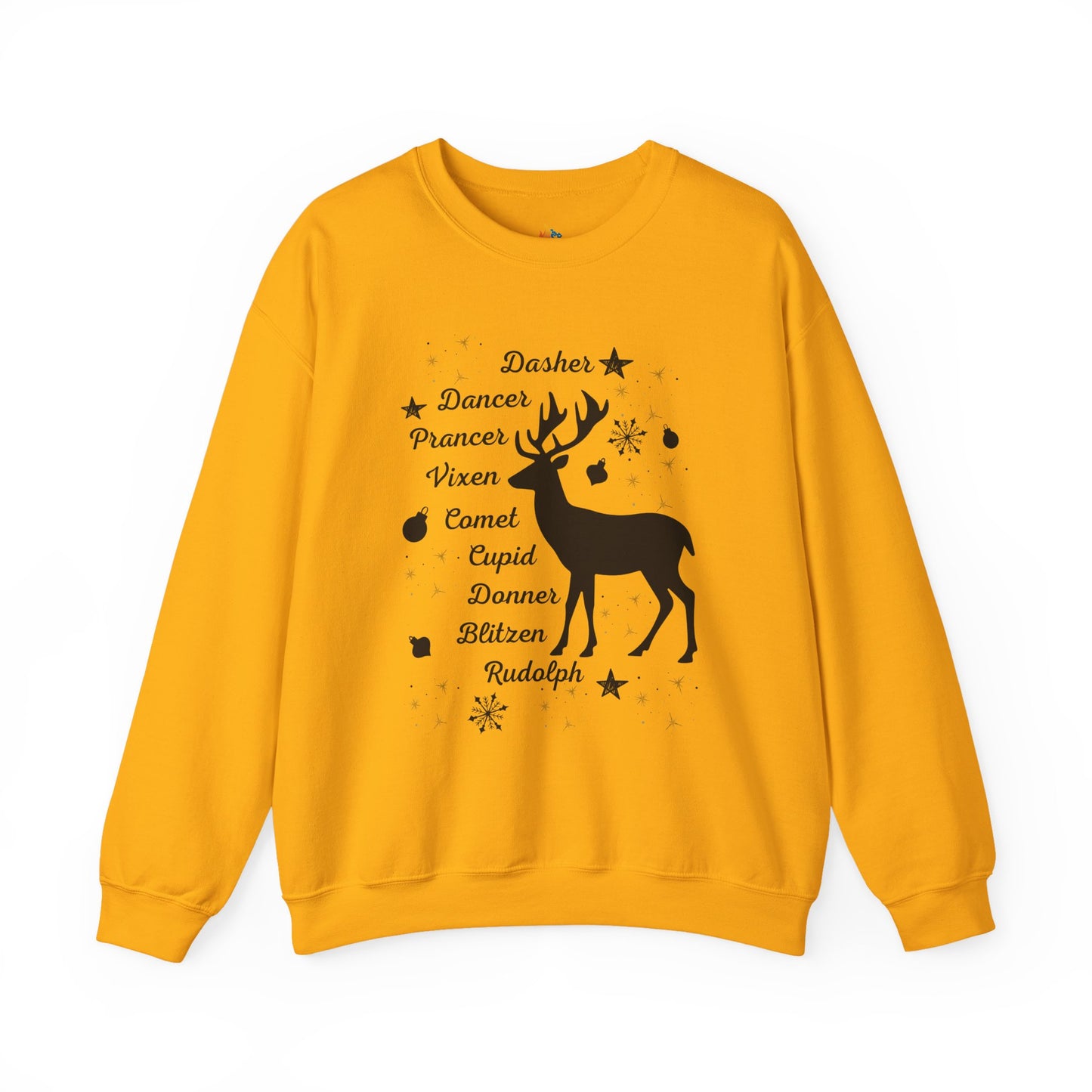 Reindeer, Christmas Sweatshirt, Unisex Crewneck, Holiday Season Outfit, Winter Sweatshirt