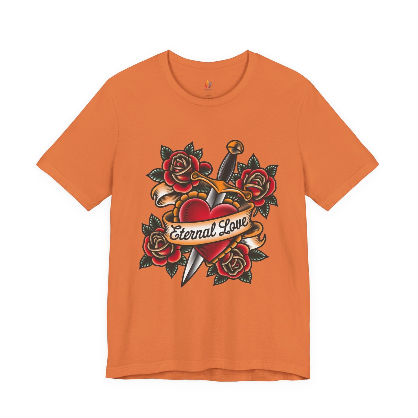 Eternal Love T-Shirt - Unisex Valentine Outfit, Valentine's day Gift, Valentine’s Day T-shirt, Cute Valentine Shirt, Gift for Him or Her,  Romantic Holiday Tee