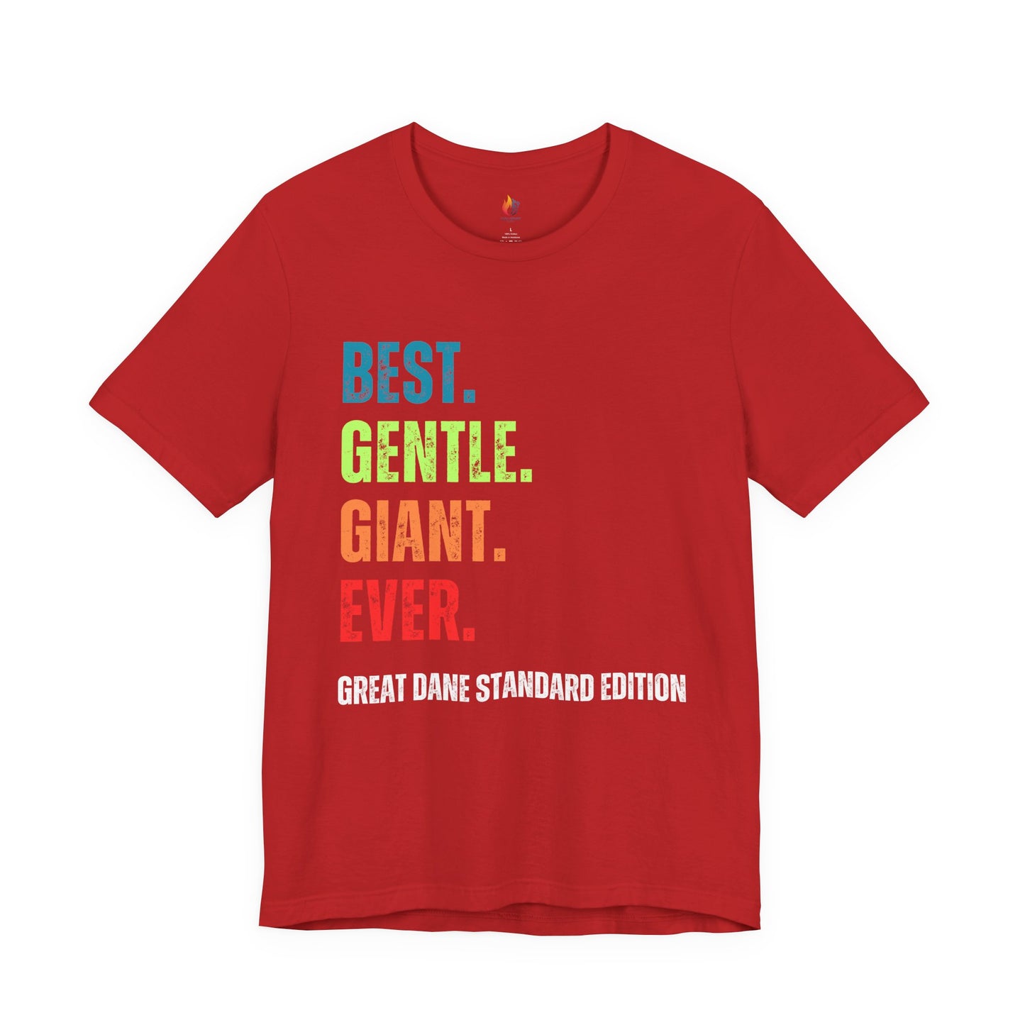 Great Dane Dog Lover T-Shirt - "Best Gentle Giant Ever" Graphic Tee