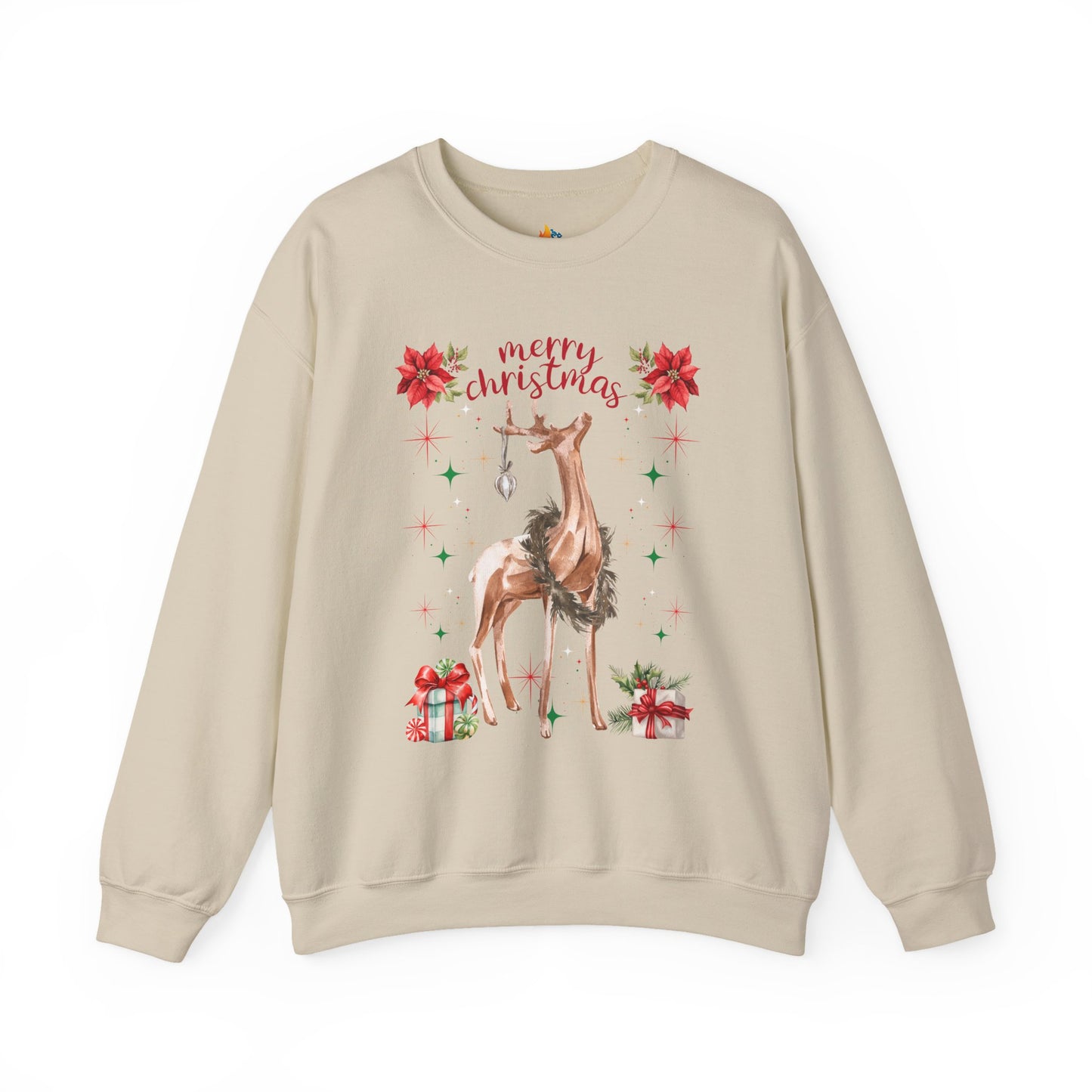 Merry Christmas Sweatshirt, Unisex Crewneck, Holiday Season Outfit, Winter Sweatshirt