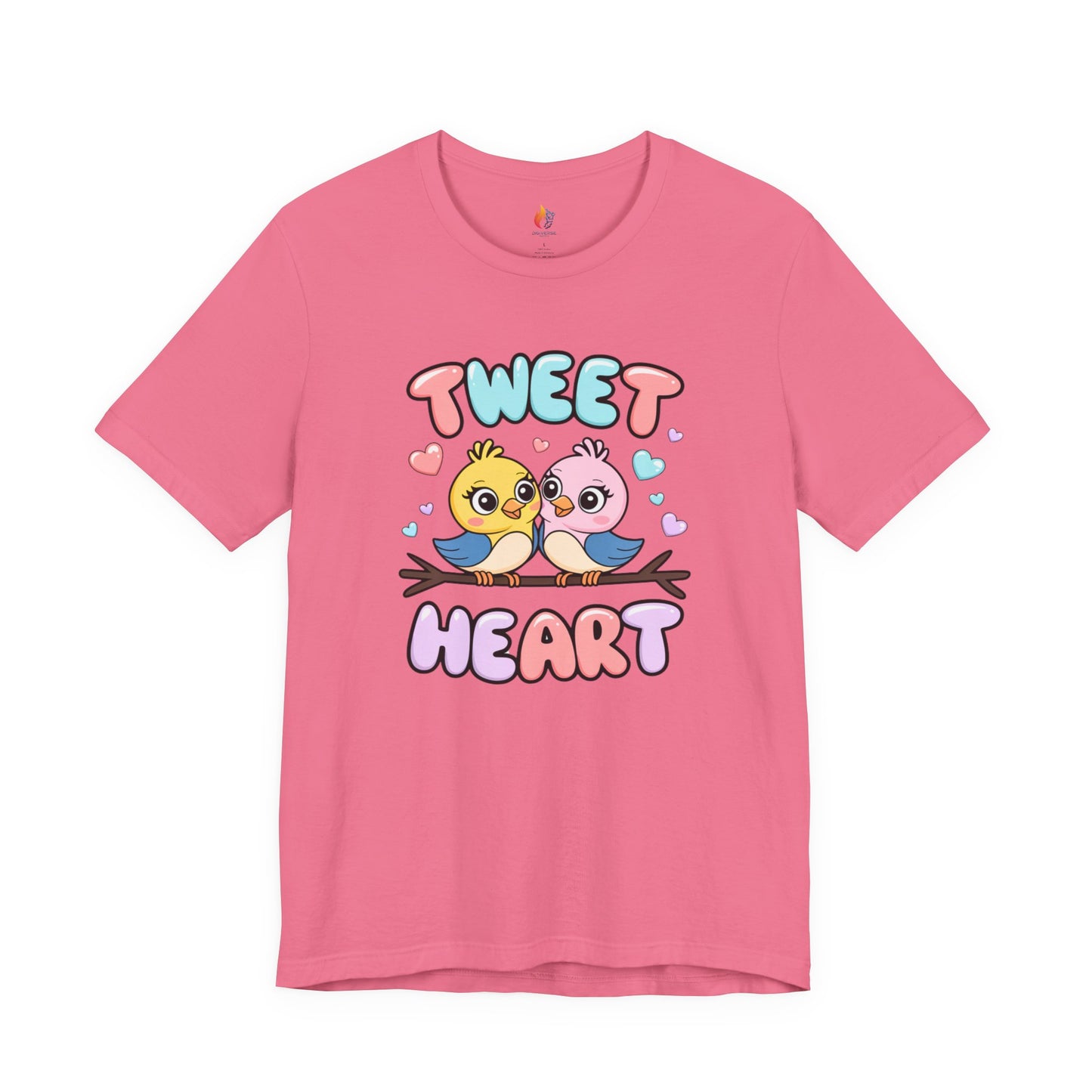 Tweet Heart T-Shirt, Valentine’s Day T-shirt, Cute Valentine Shirt, Love Graphic Tee, Unisex Valentine Outfit, Gift for Him or Her, Romantic Holiday Tee