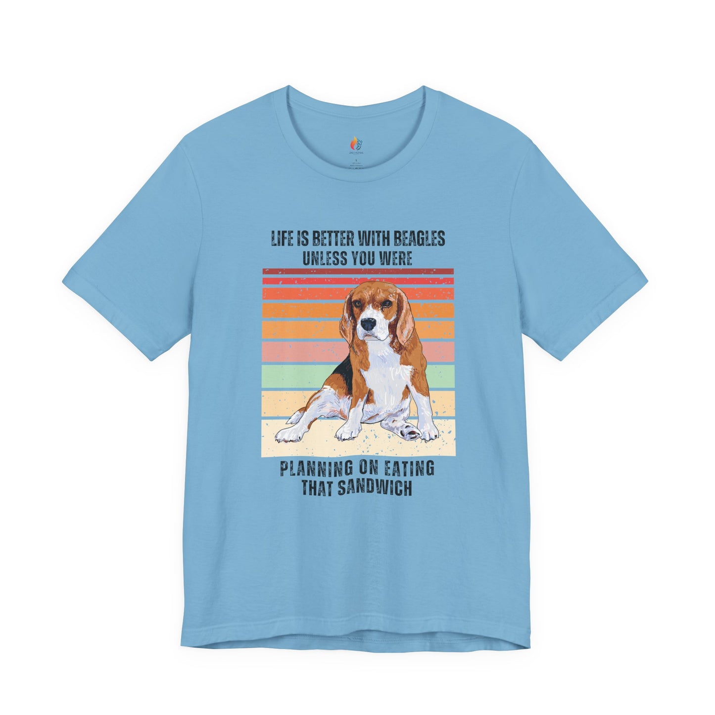 Beagles - Life is better with, Dog Lover T-Shirt - Funny Graphic Tee