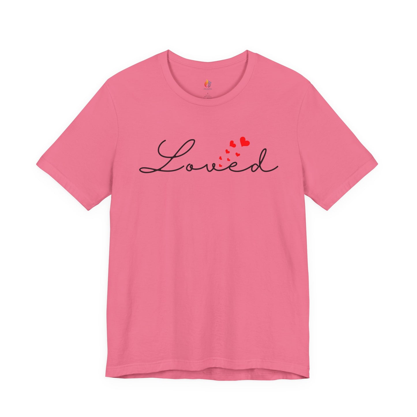 Loved T-Shirt, Valentine’s Day T-shirt, Cute Valentine Shirt, Love Graphic Tee, Unisex Valentine Outfit, Gift for Him or Her, Romantic Holiday Tee