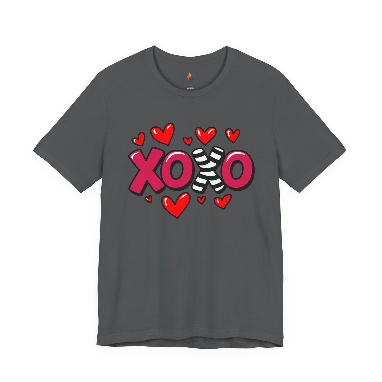 XOXO T-Shirt, Valentine’s Day T-shirt, Cute Valentine Shirt, Love Graphic Tee, Unisex Valentine Outfit, Gift for Him or Her, Romantic Holiday Tee