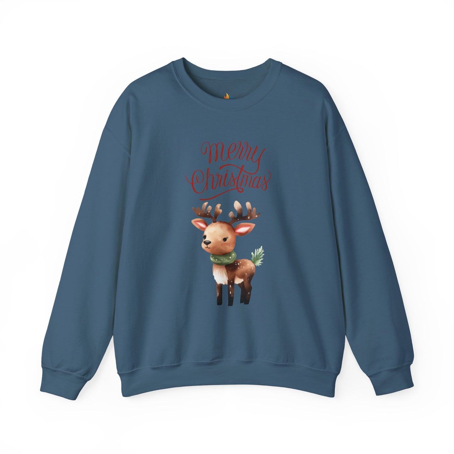 Deer, Merry Christmas Sweatshirt, Unisex Crewneck, Holiday Season Outfit, Winter Sweatshirt