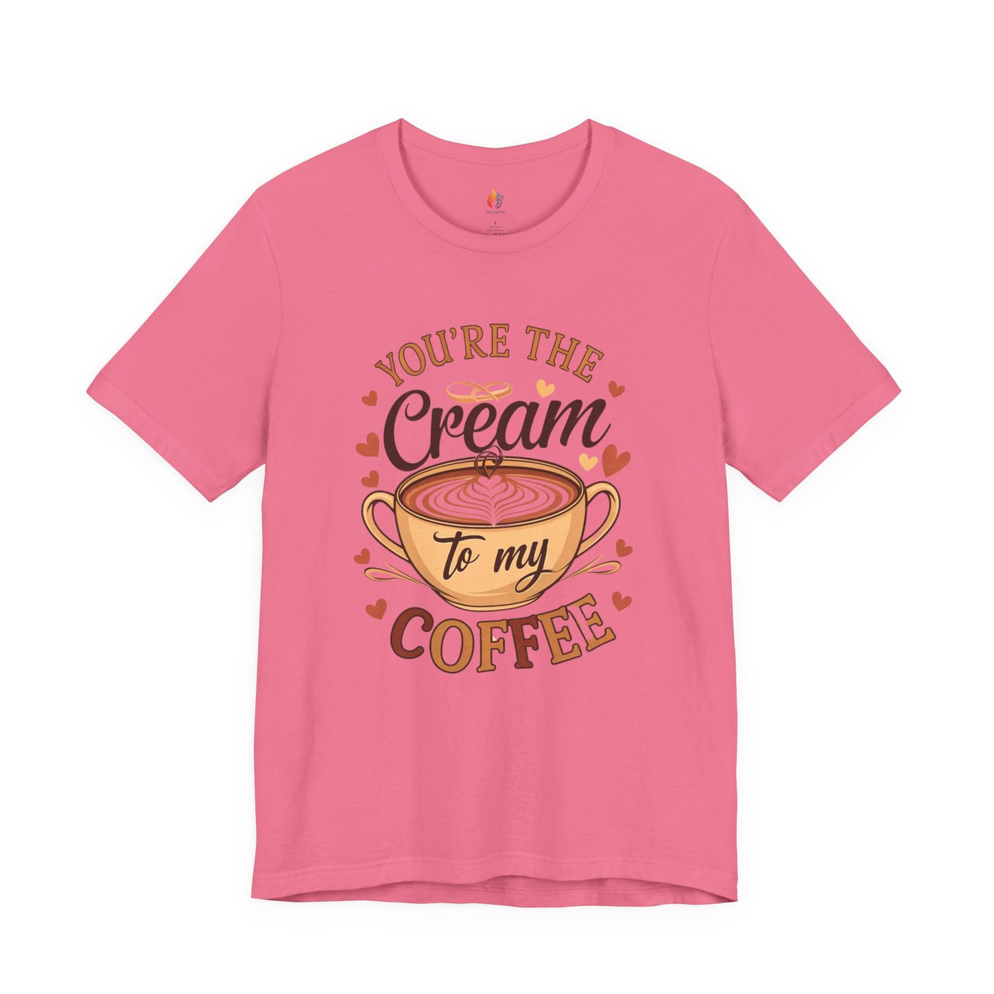 You are the Cream to my Coffee T-Shirt, Valentine’s Day T-shirt, Cute Valentine Shirt, Love Graphic Tee, Unisex Valentine Outfit, Gift for Him or Her, Romantic Holiday Tee