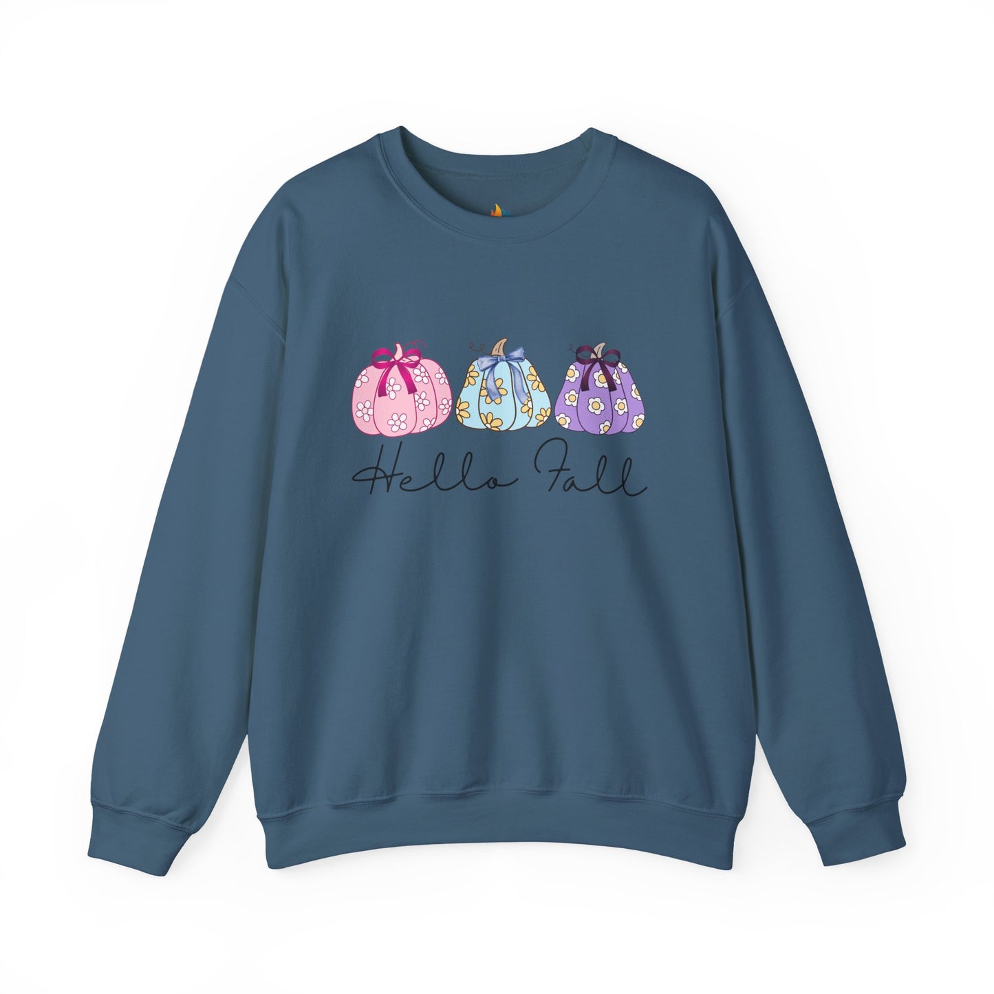Hello Fall Sweatshirt, Unisex Crewneck, Fall Season Outfit, Cozy Fall Gift