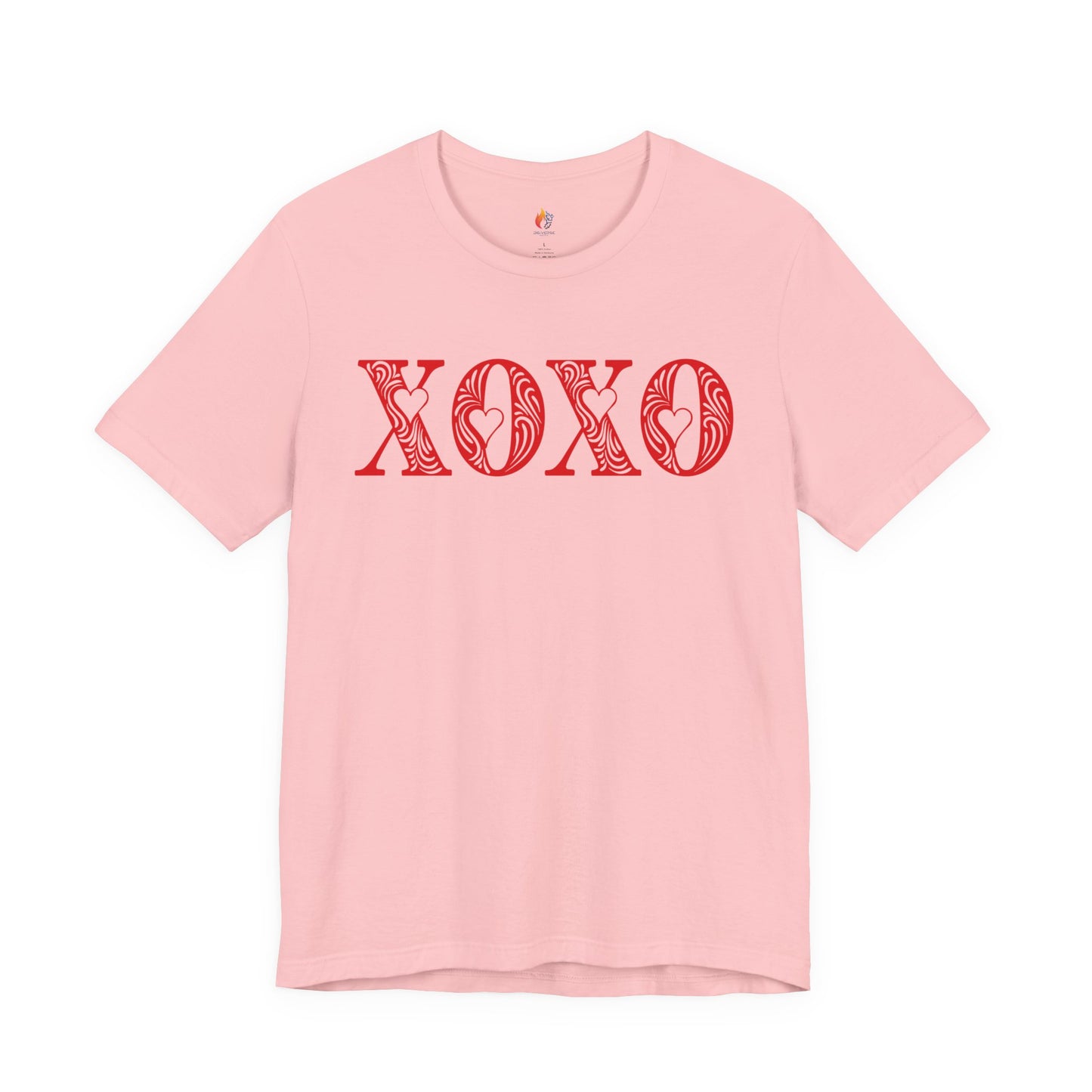 XOXO T-Shirt, Valentine’s Day T-shirt, Cute Valentine Shirt, Love Graphic Tee, Unisex Valentine Outfit, Gift for Him or Her, Romantic Holiday Tee