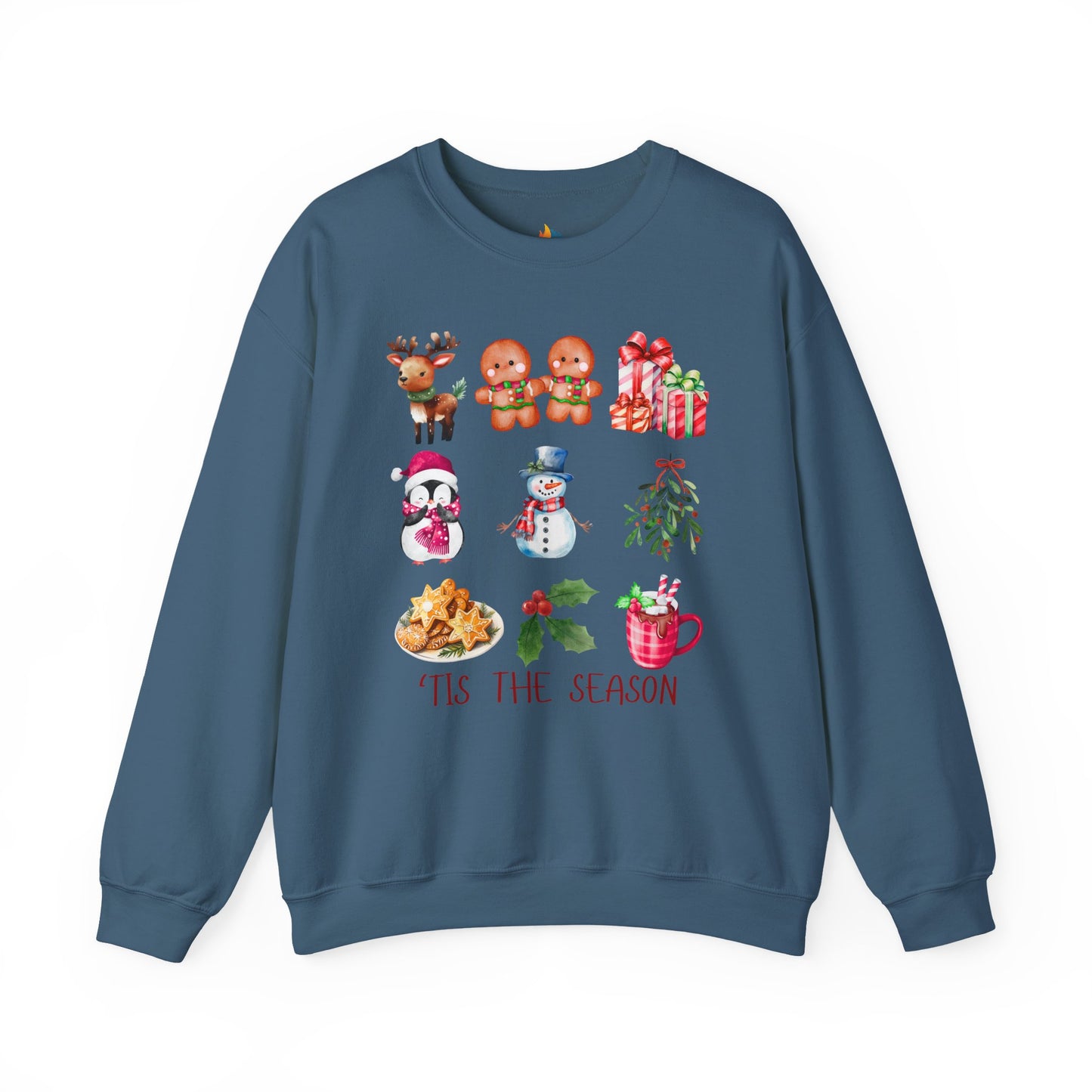 Tis the season, Christmas Sweatshirt, Unisex Crewneck, Holiday Season Outfit, Winter Sweatshirt