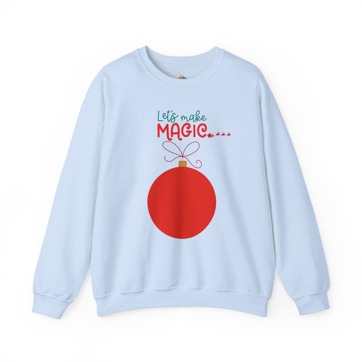 Lets make Magic, Christmas Sweatshirt, Unisex Crewneck, Holiday Season Outfit, Winter Sweatshirt