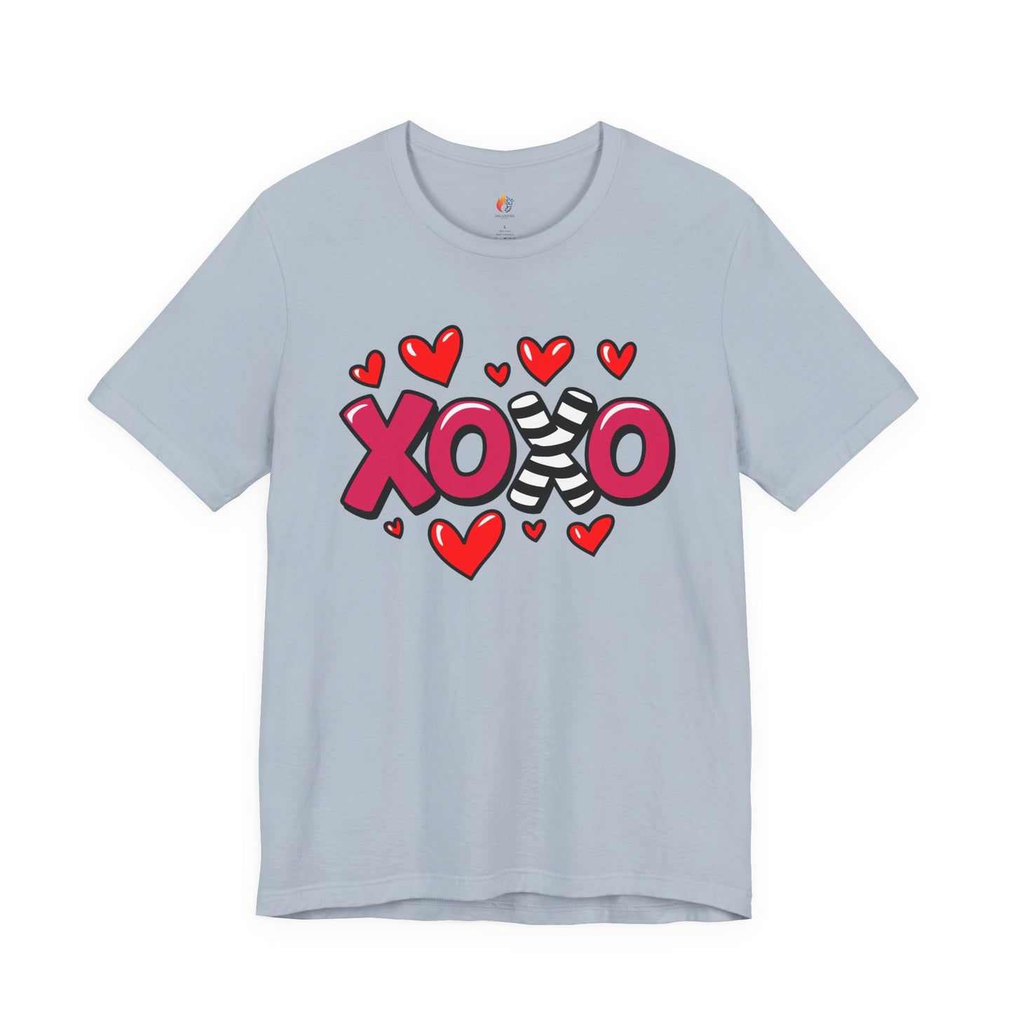 XOXO T-Shirt, Valentine’s Day T-shirt, Cute Valentine Shirt, Love Graphic Tee, Unisex Valentine Outfit, Gift for Him or Her, Romantic Holiday Tee