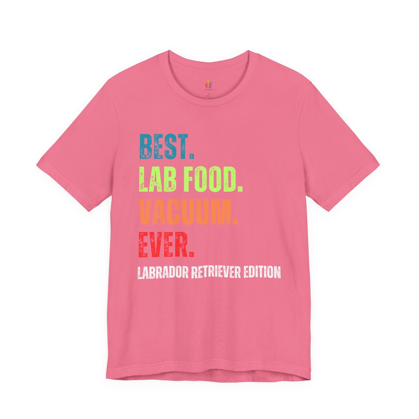 Labrador Dog Lover T-Shirt - "Best Lab Food Vacuum Ever" Graphic Tee