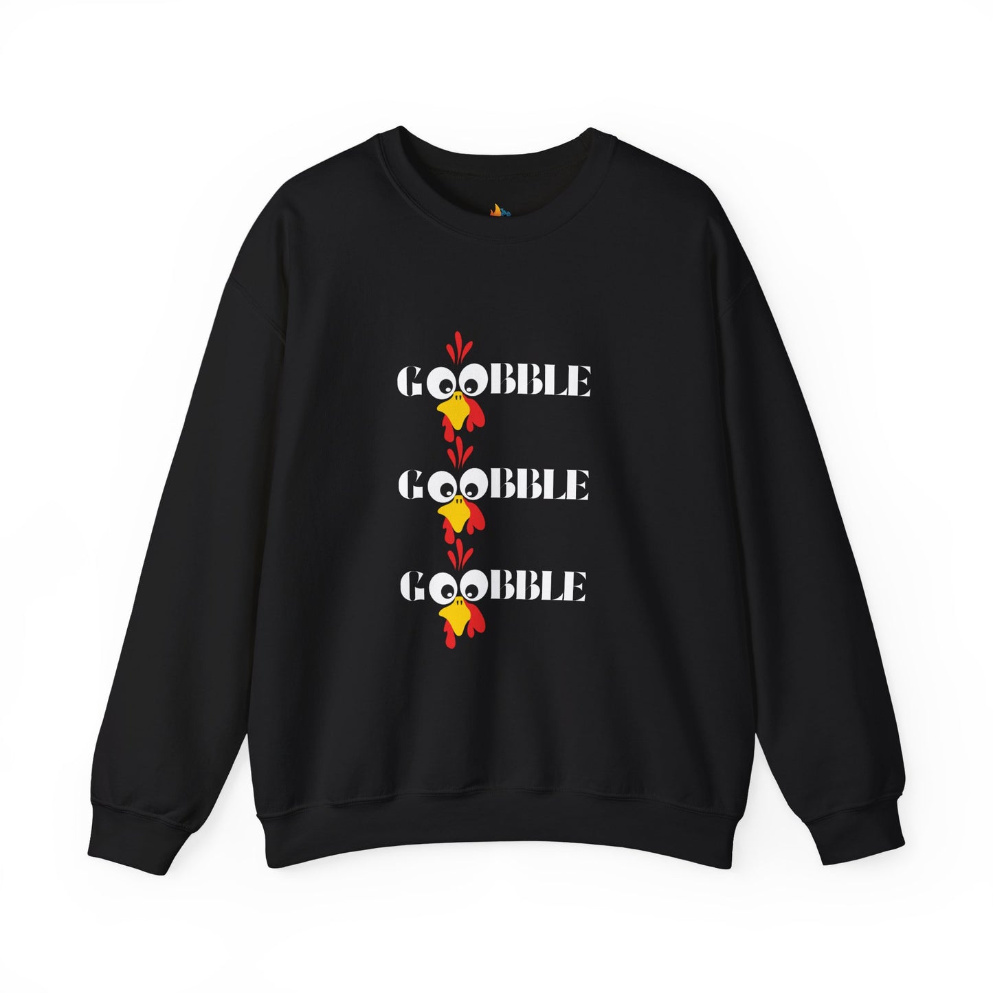 Gobble Gobble, Happy Thanksgiving Sweatshirt, Unisex Crewneck, Fall Season Outfit, Cozy Fall Gift