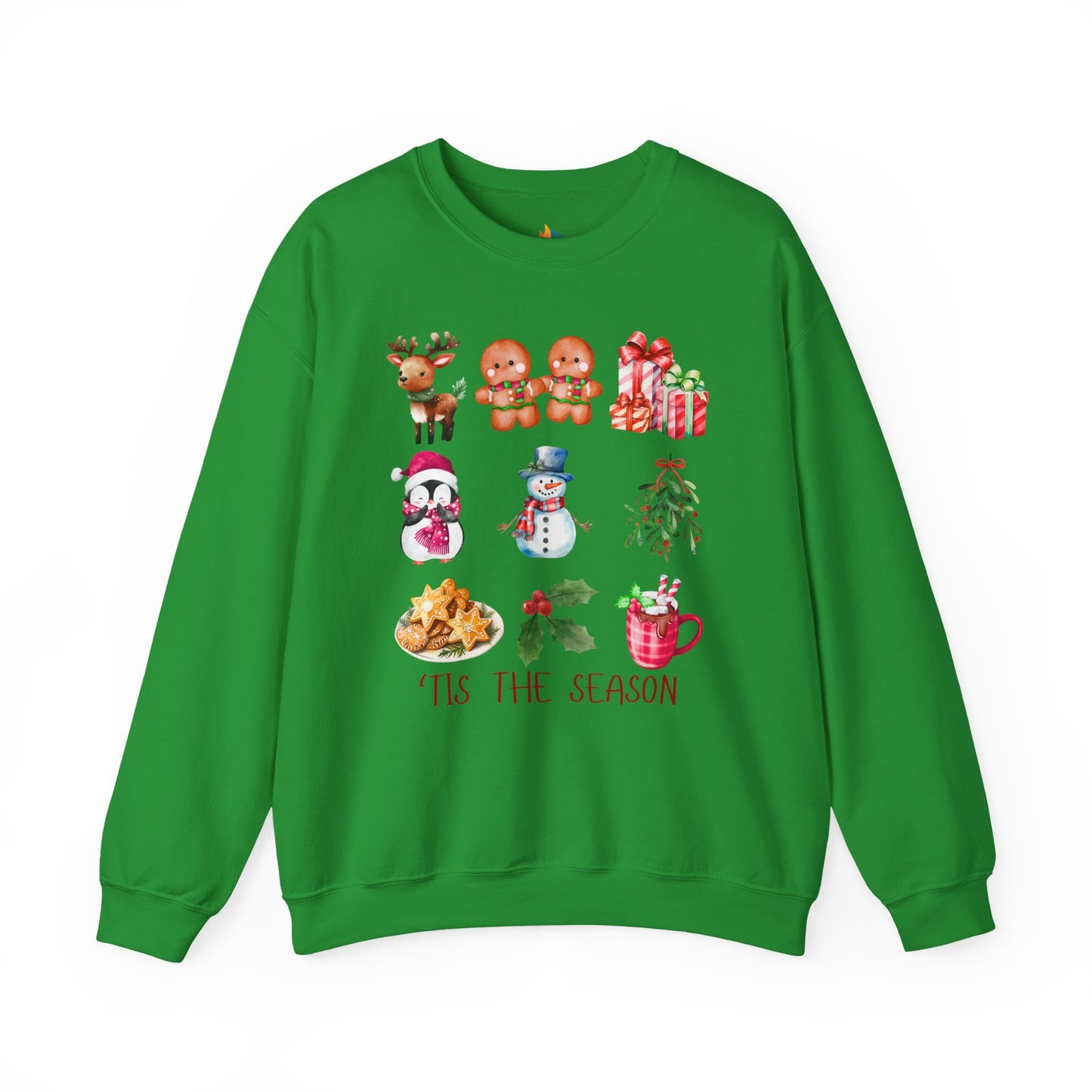 Tis the season, Christmas Sweatshirt, Unisex Crewneck, Holiday Season Outfit, Winter Sweatshirt