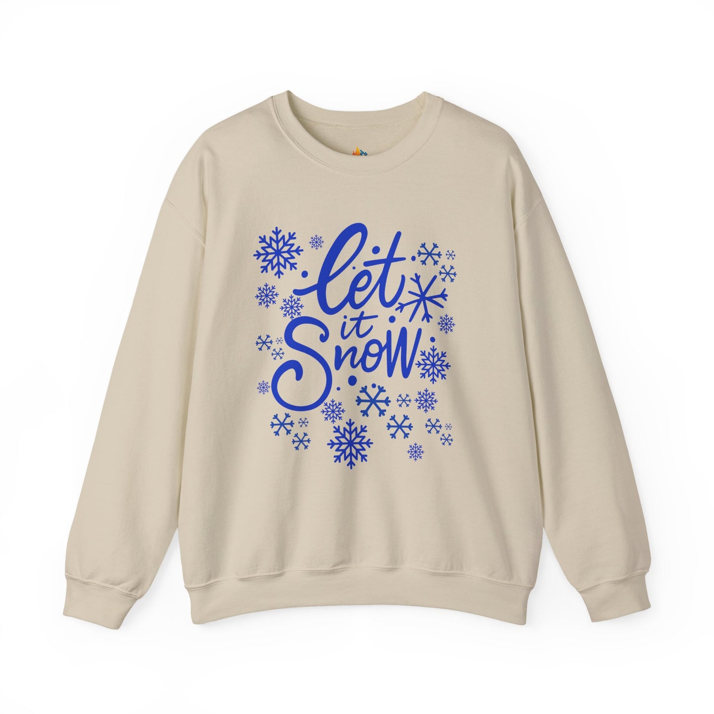 Let it snow, Christmas Sweatshirt, Unisex Crewneck, Holiday Season Outfit, Winter Sweatshirt