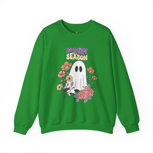 Spooky Season Sweatshirt, Unisex Crewneck, Funny Fall Apparel, Cozy Fall Gift, Halloween gift