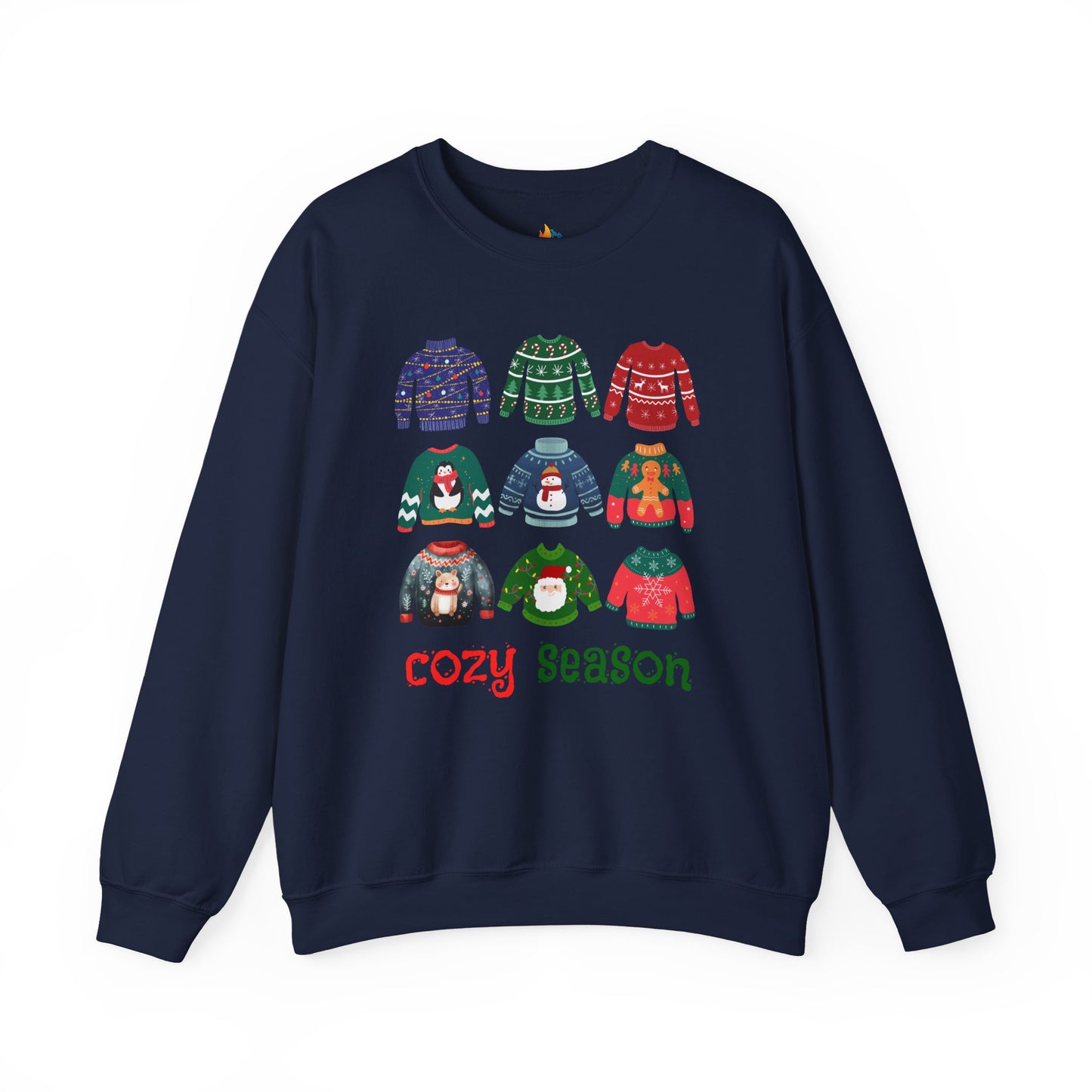 Cozy Season, Christmas Sweatshirt, Unisex Crewneck, Holiday Season Outfit, Winter Sweatshirt
